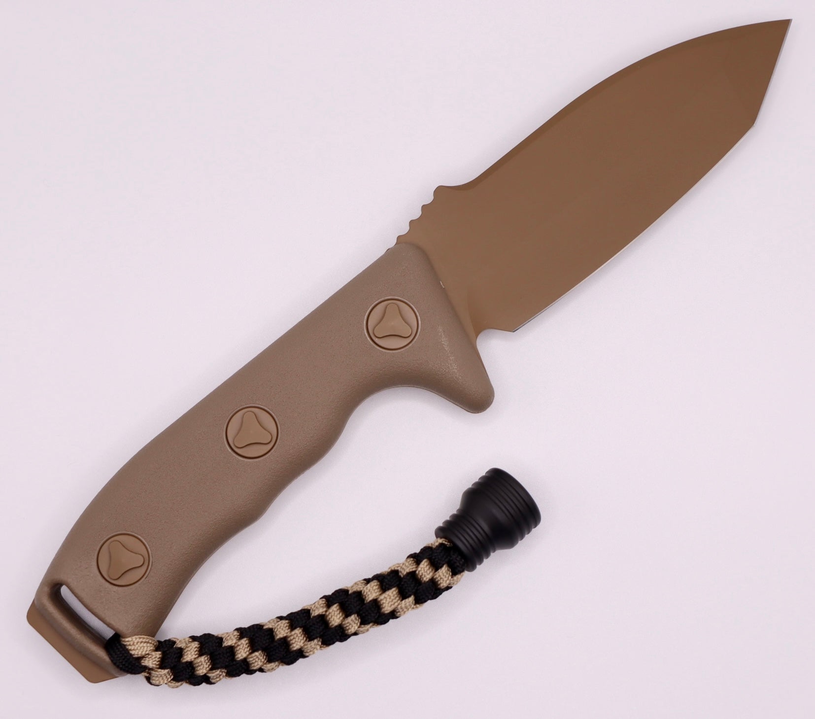 Microtech Currahee Tanto Edge Tan Standard 103-1TA