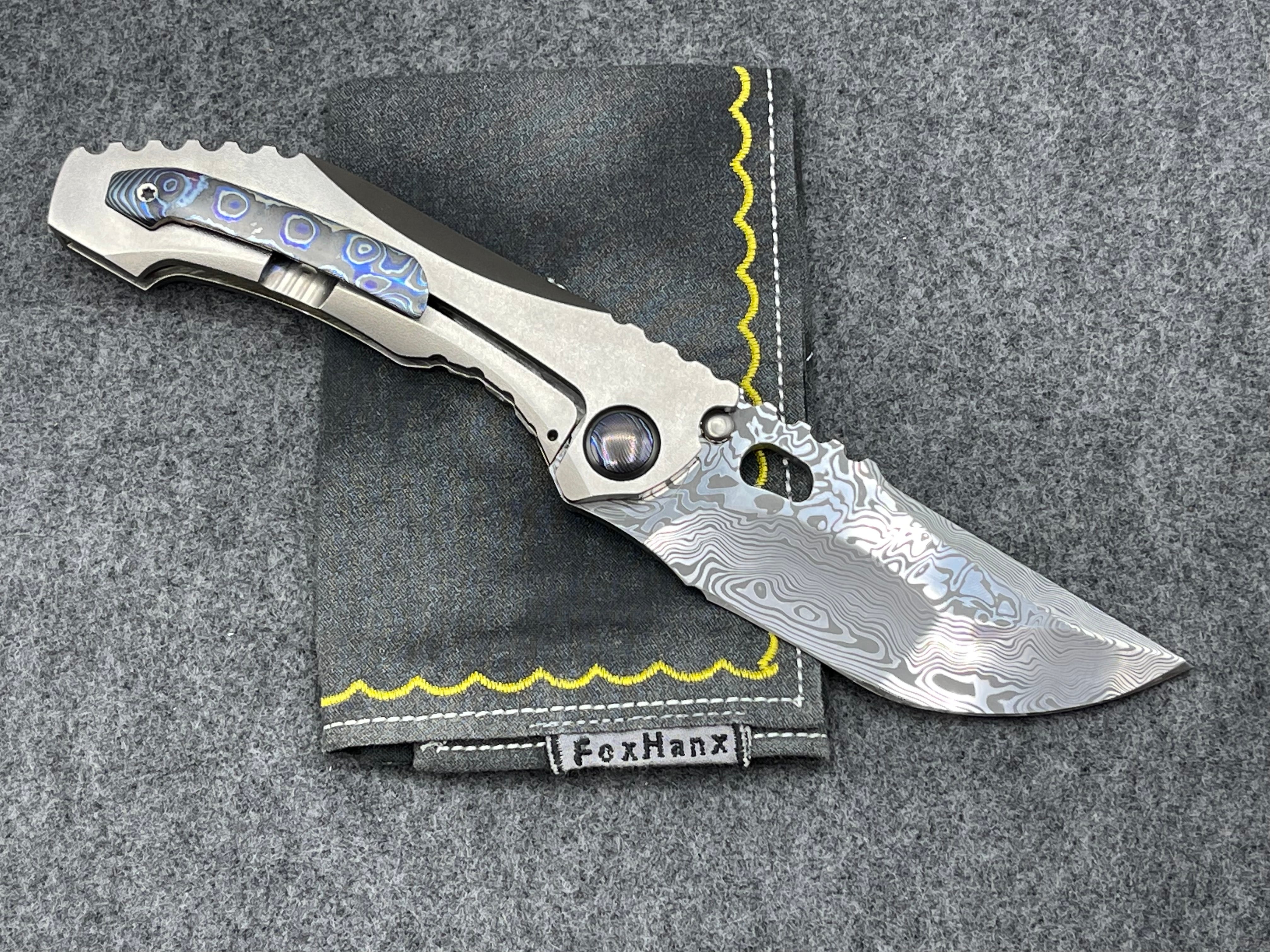 Dalibor Bergam Custom Oberon Damasteel Daltanium