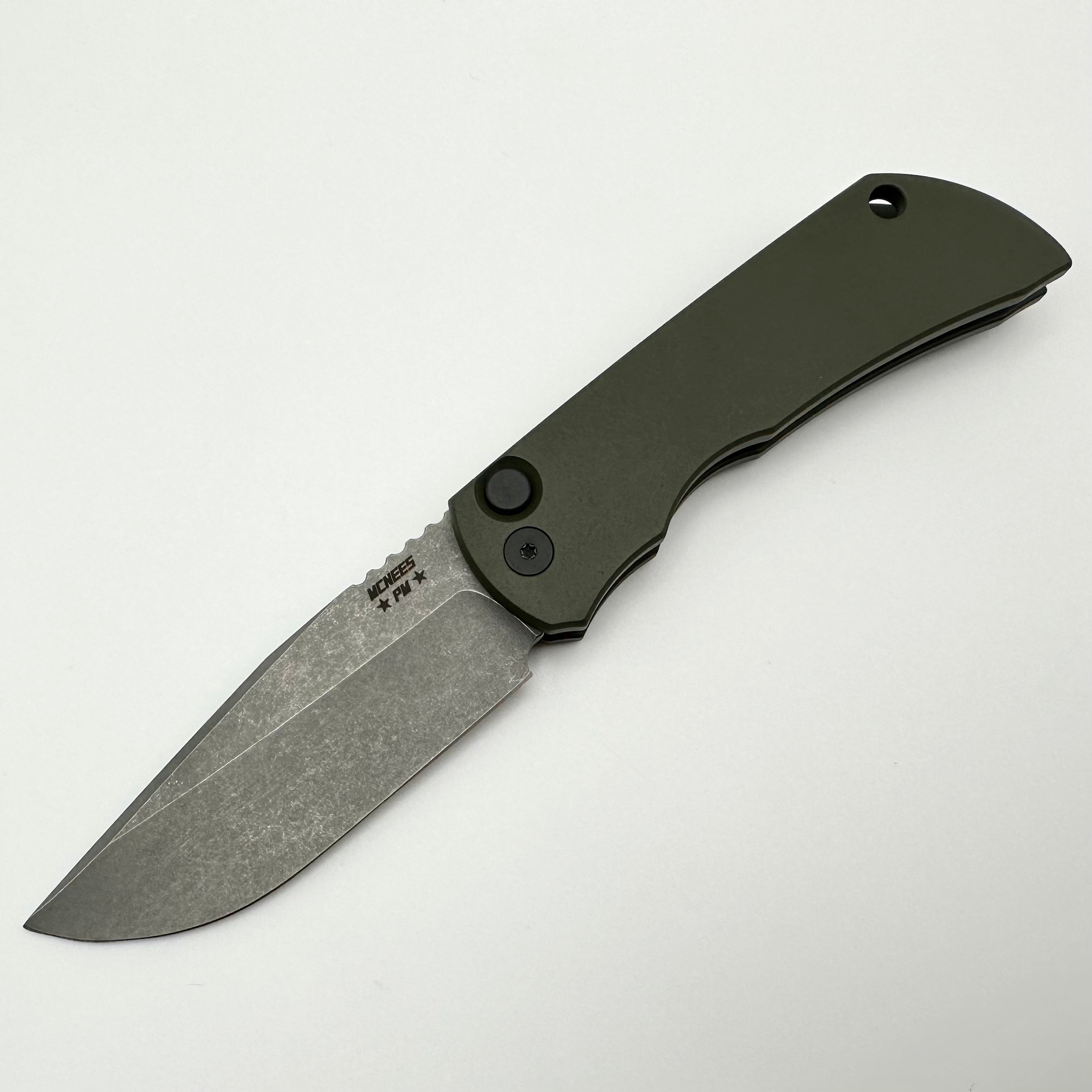 McNees PM Mac 2 Aluminum Auto Cerakote Green & Stonewash MagnaCut