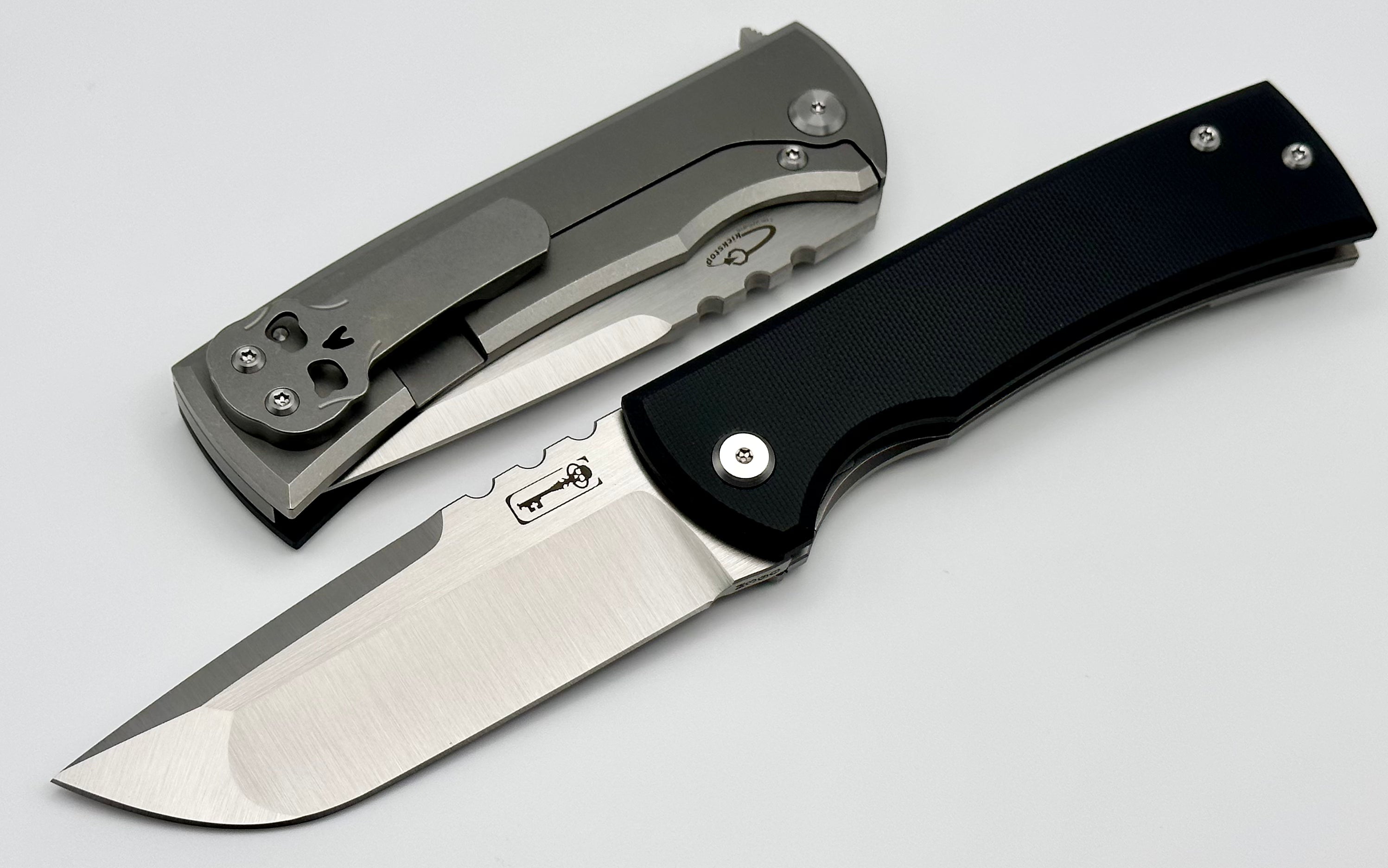 Chaves Knives Redencion 229 Kickstop Black G-10 & M390 Drop Point