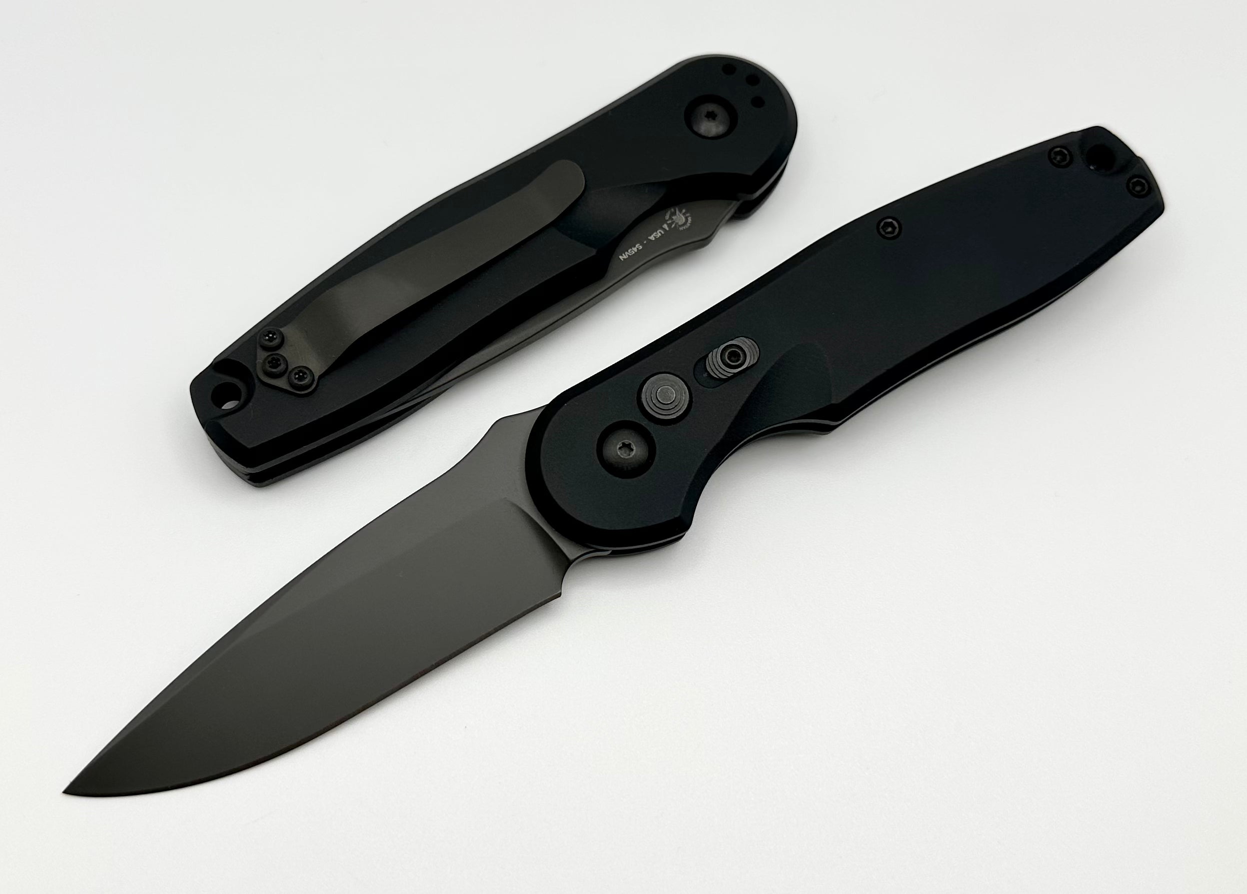 Spartan Blades Zelos Black S45VN & Aluminum