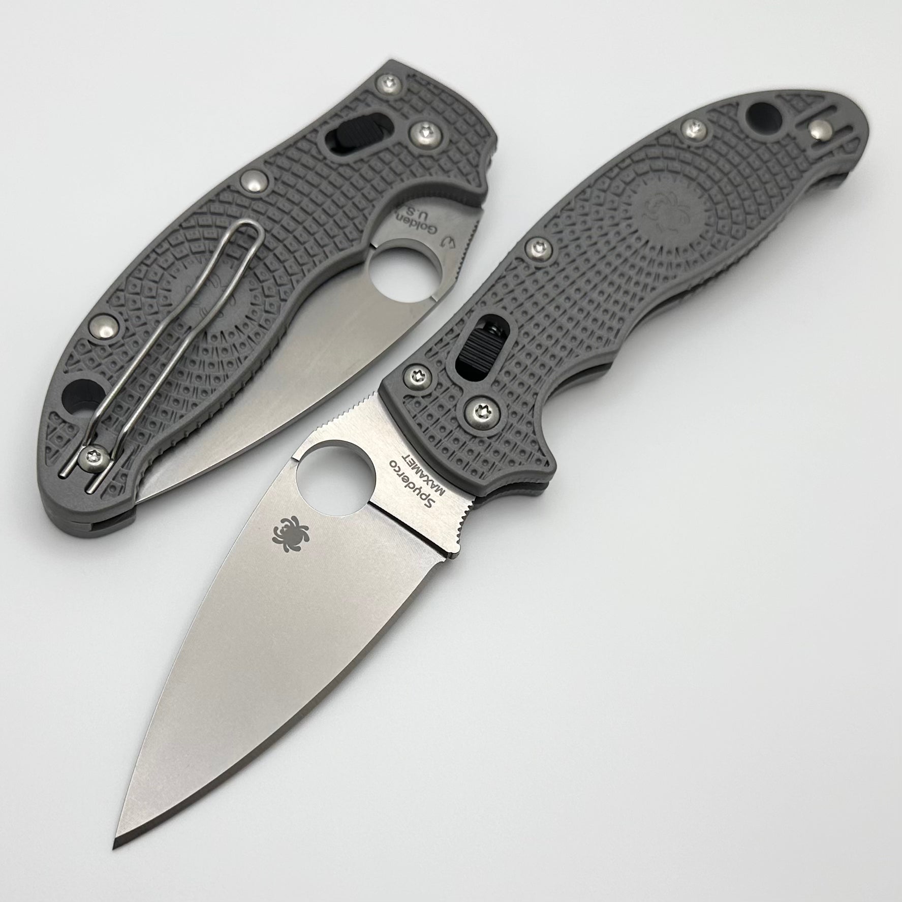 Discontinued Spyderco Manix 2 Lightweight Maxamet C101PGY2