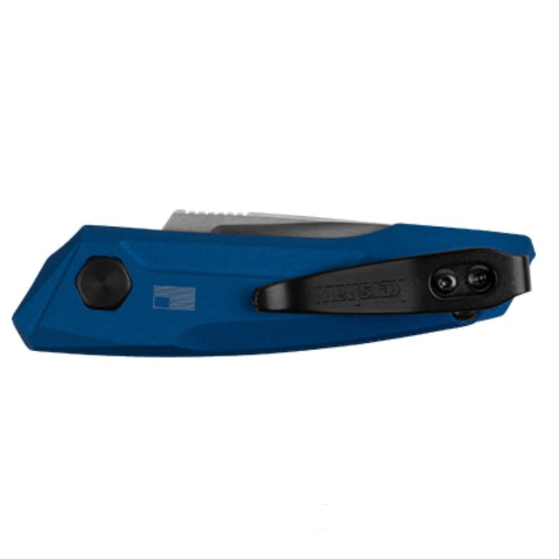 Kershaw Launch 9 Blue Handle & Stonewash CPM154 7250BLUSW