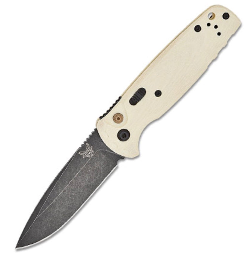 Benchmade CLA White/Ivory Color G-10 & MagnaCut 4300BK-03