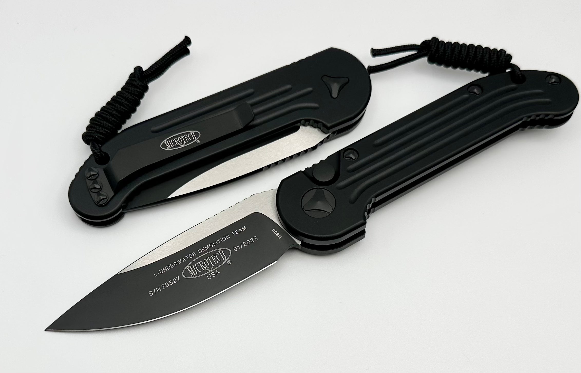 Microtech L.U.D.T Black Tactical Standard 135-1T