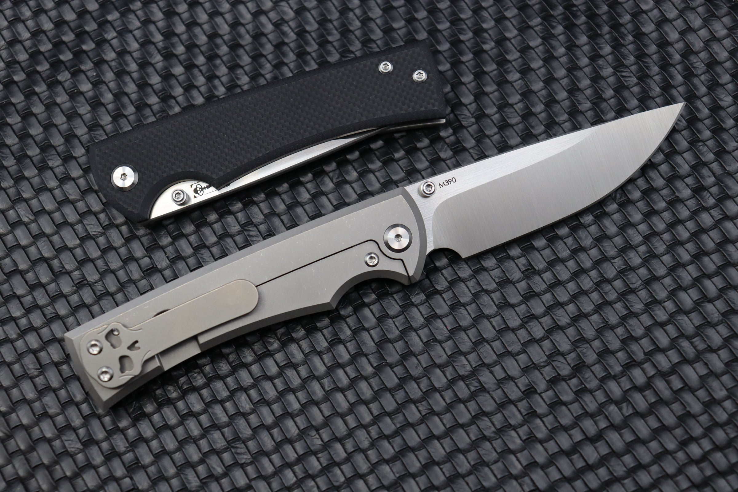 Chaves Knives 229 Liberation Drop Point M390 & Black G-10