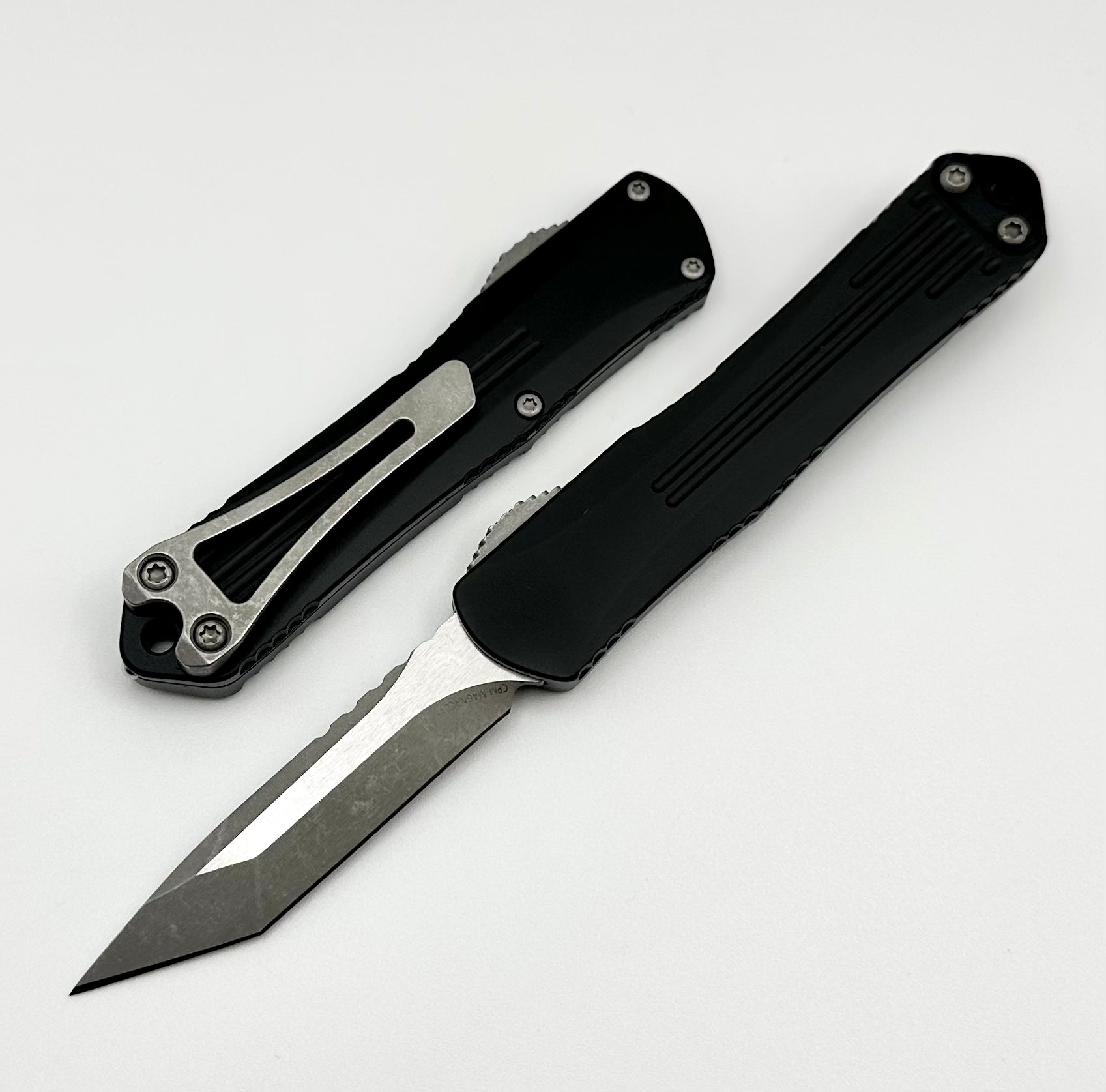 Heretic Knives Manticore S Battleworn Magnacut Tanto & Black H023-5A