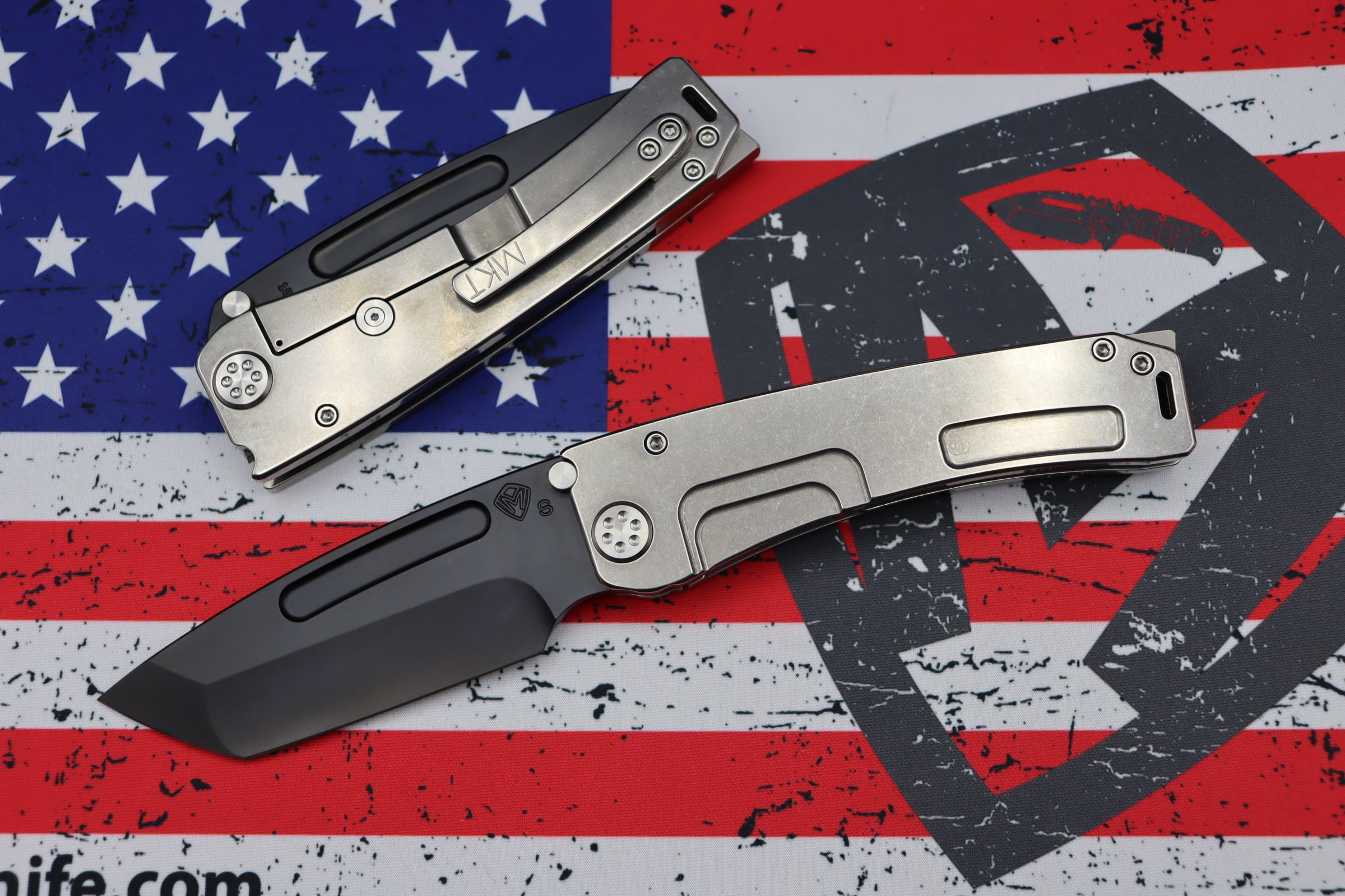 Medford Marauder H Tanto PVD S35 & Tumbled Frame