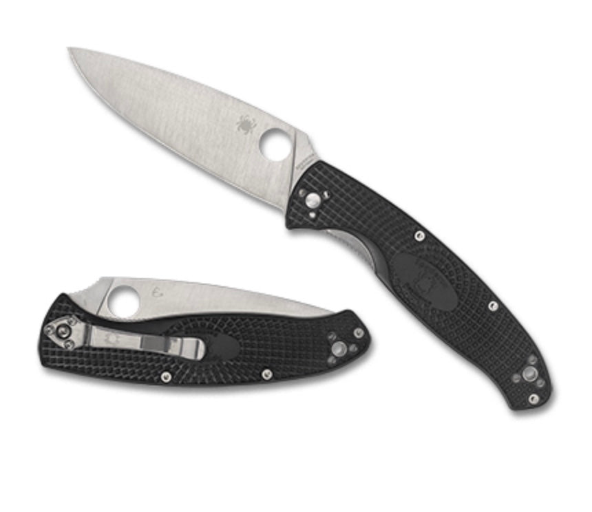 Spyderco Resilience Lightweight Black FRN & 8Cr13MoV C142PBK