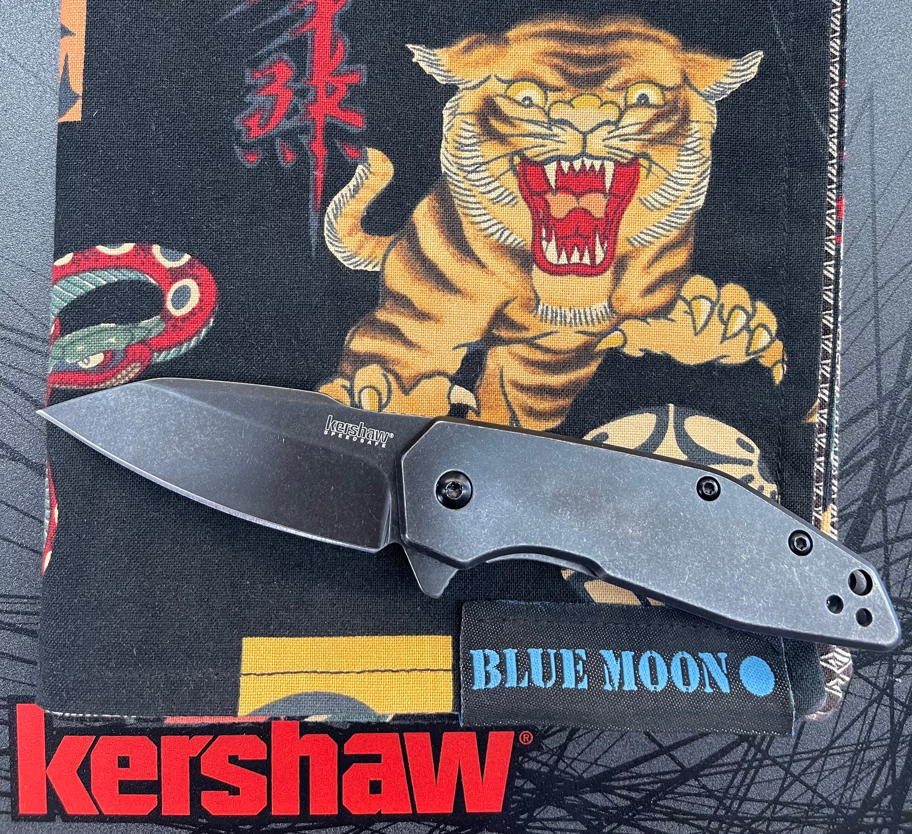 Kershaw Gravel Assisted Opening Knife Stainless Steel (2.5 BlackWash ) 2065