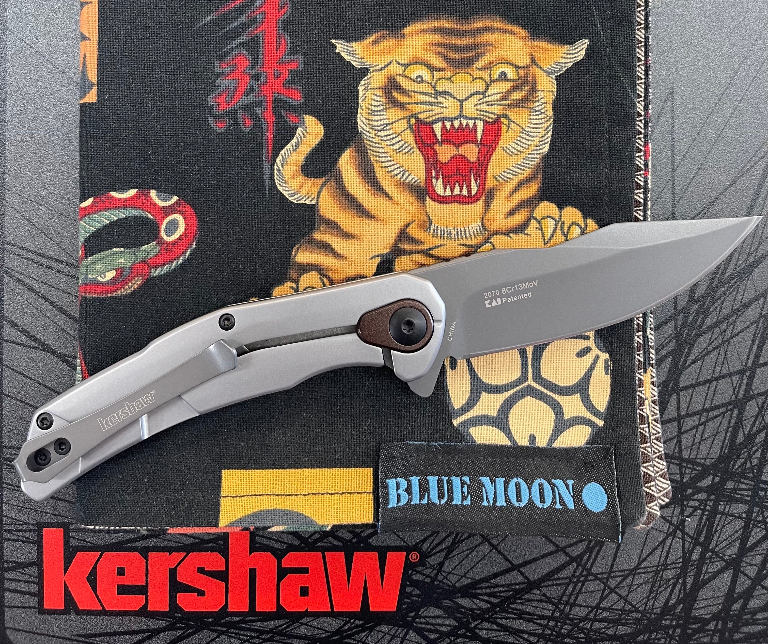 Kershaw Believer Assisted Opening Knife Stainless Steel (3.25 Gray PVD) 2070