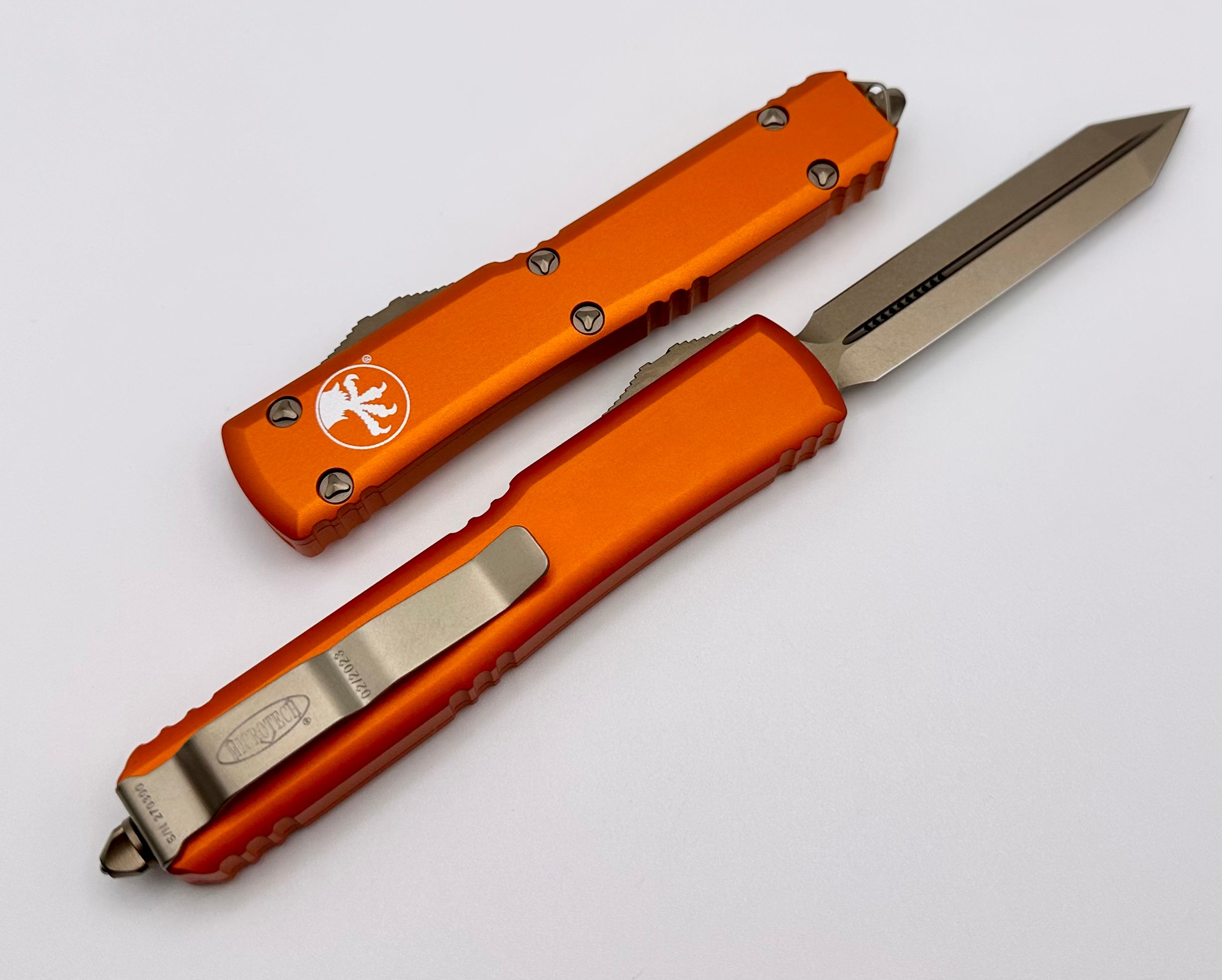 Microtech Ultratech Spartan Bronze Standard & Orange 223-13OR