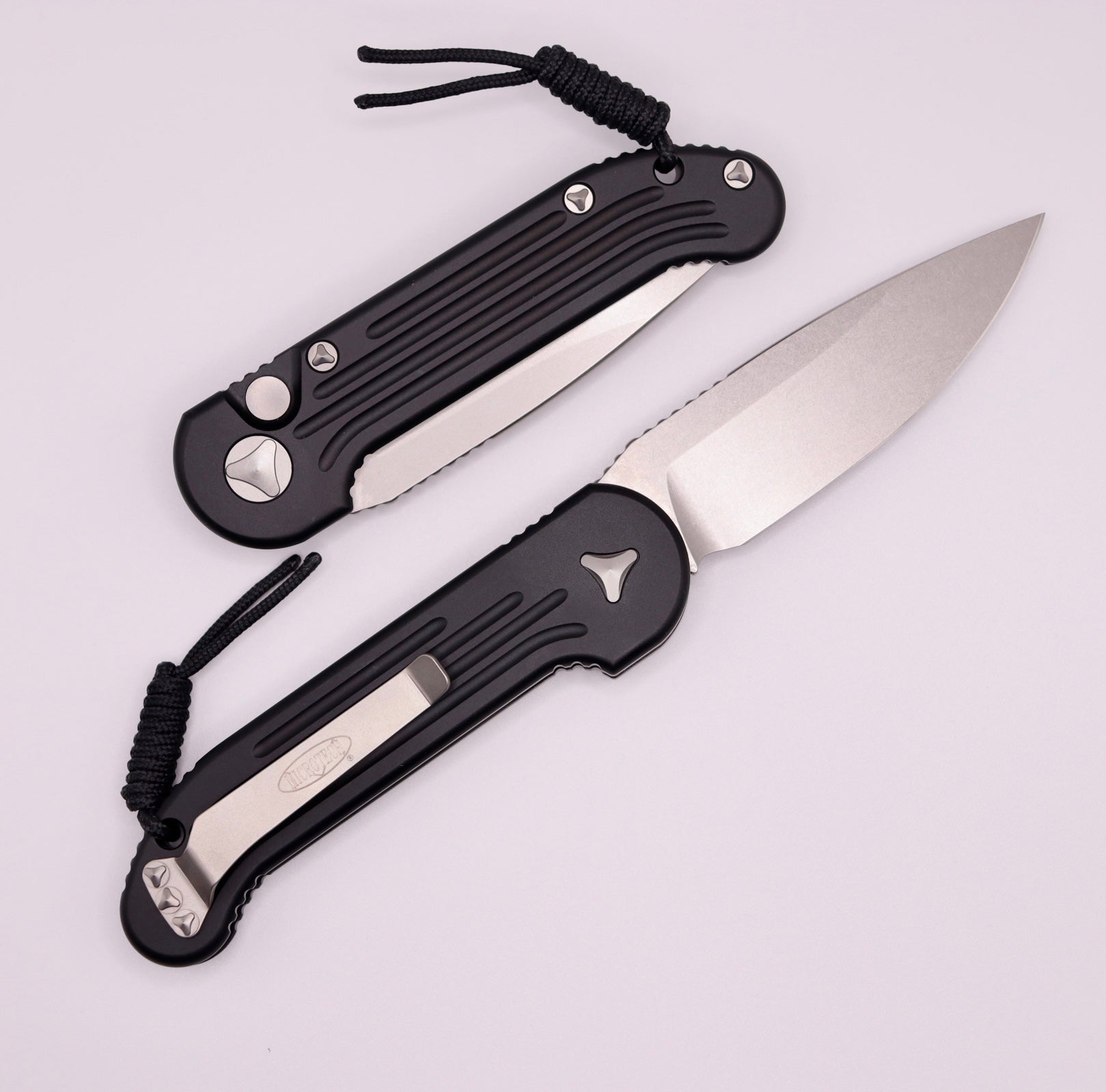 Microtech LUDT Black Stonewash Standard 135-10