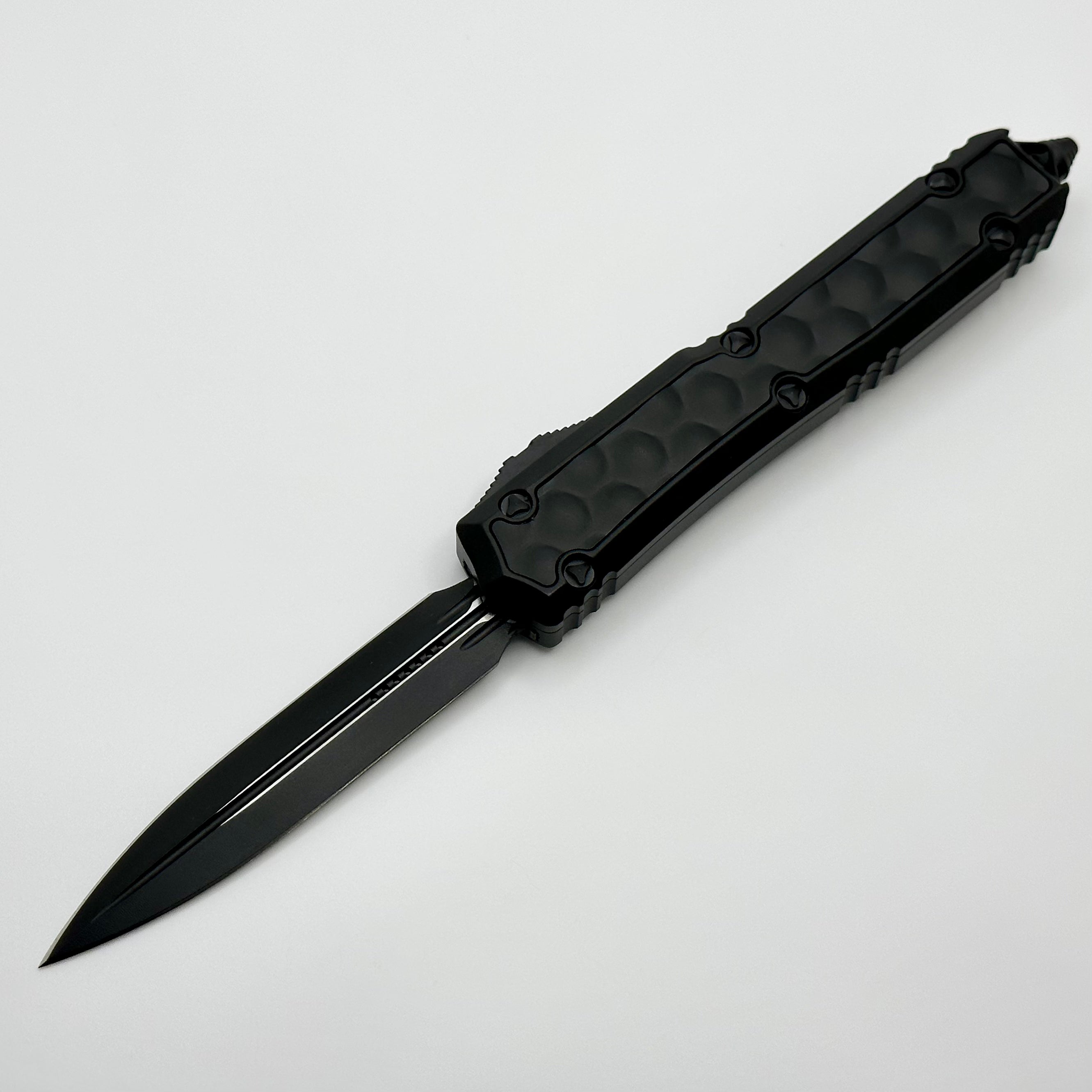 Microtech Makora Double Edge Tactical Standard Bubble Inlay Signature Series 206-1TBIS