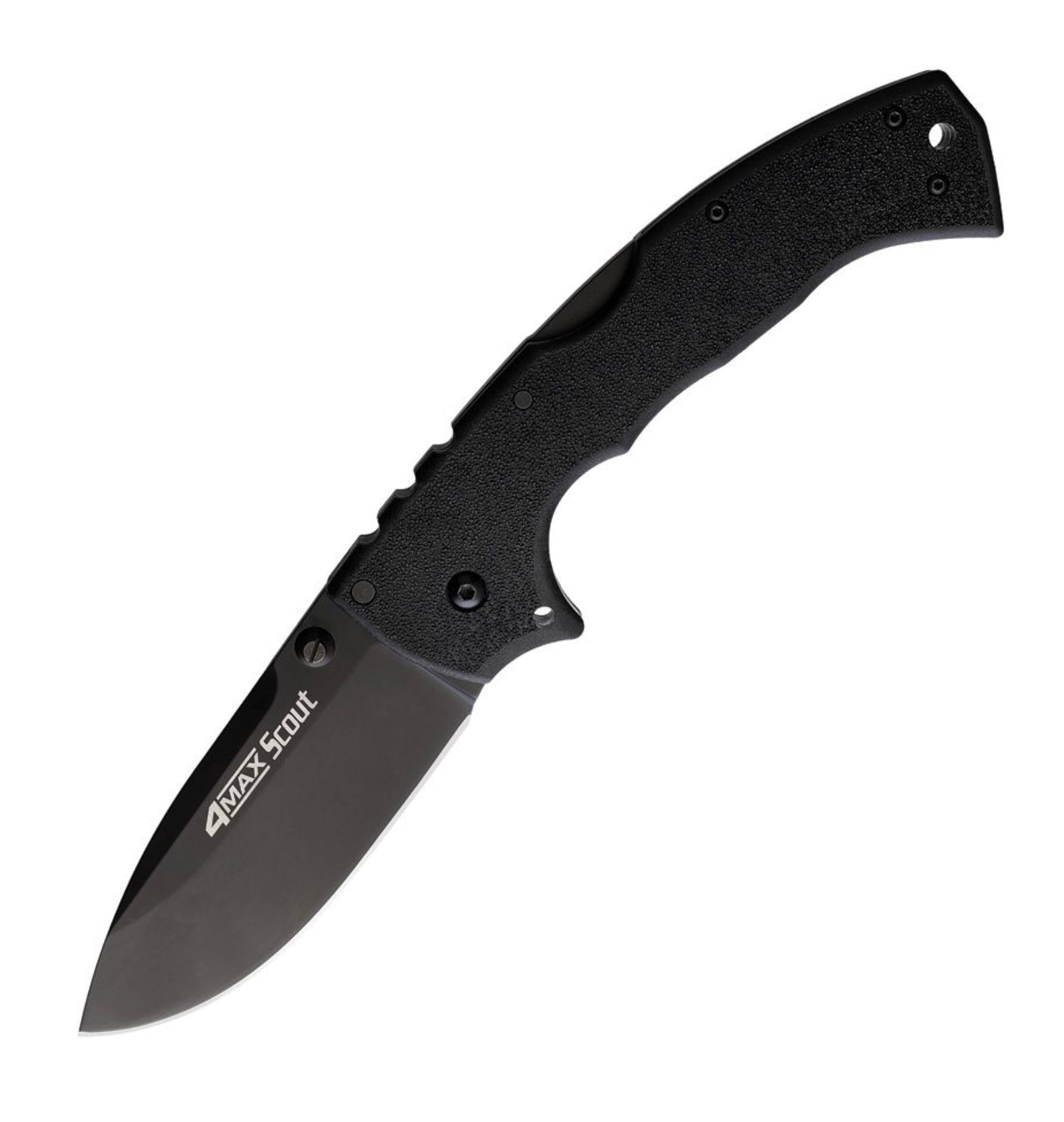 Cold Steel 4-Max Scout Griv-Ex Handle & Black AUS-10A 62RQ-BKBK