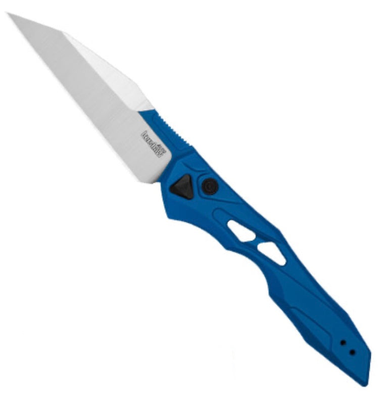 Kershaw Launch 13 Blue Scales w/ Blue/Satin CPM154 7650BLUBL