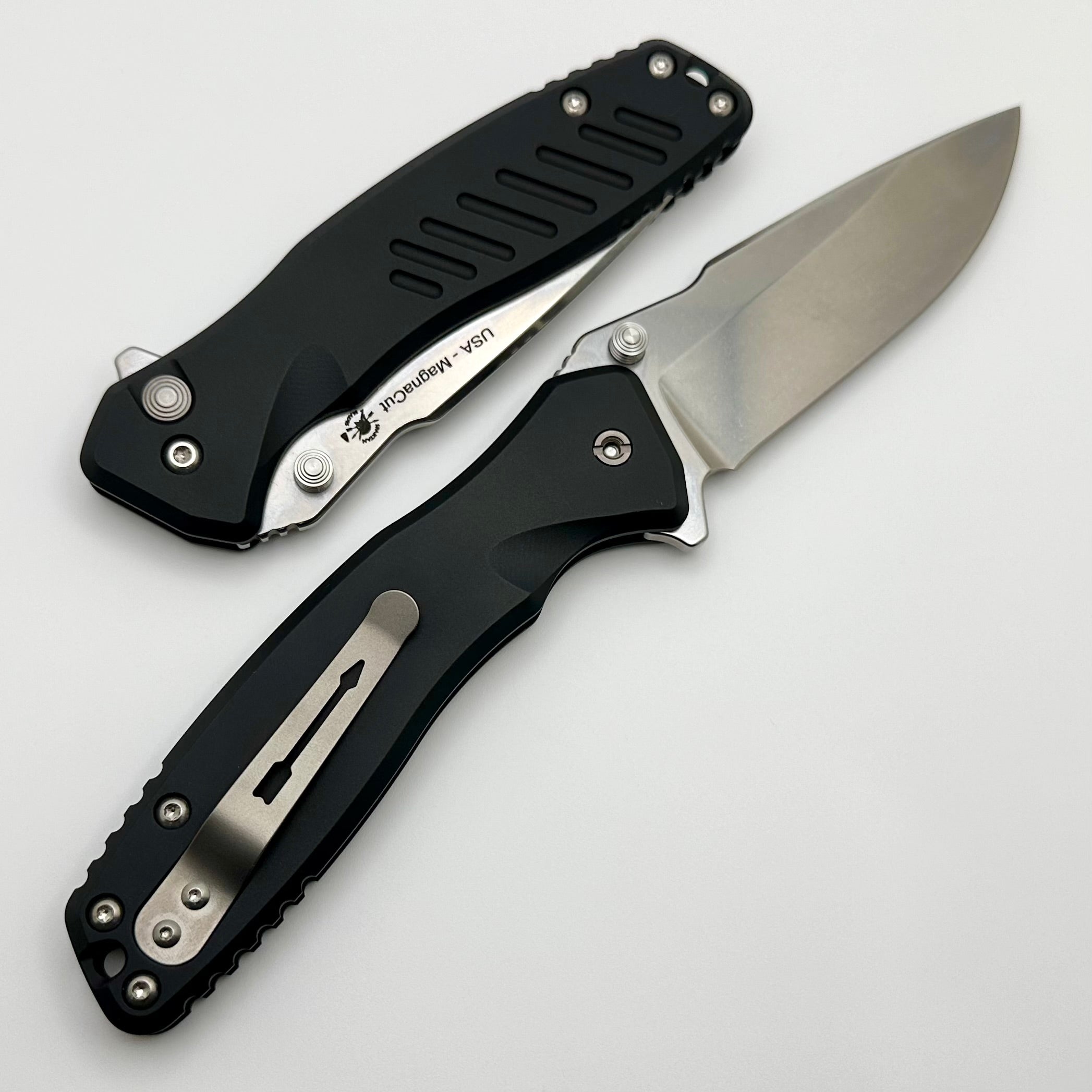 Spartan Blades Pallas Stonewash MagnaCut & Aluminum SF3SW