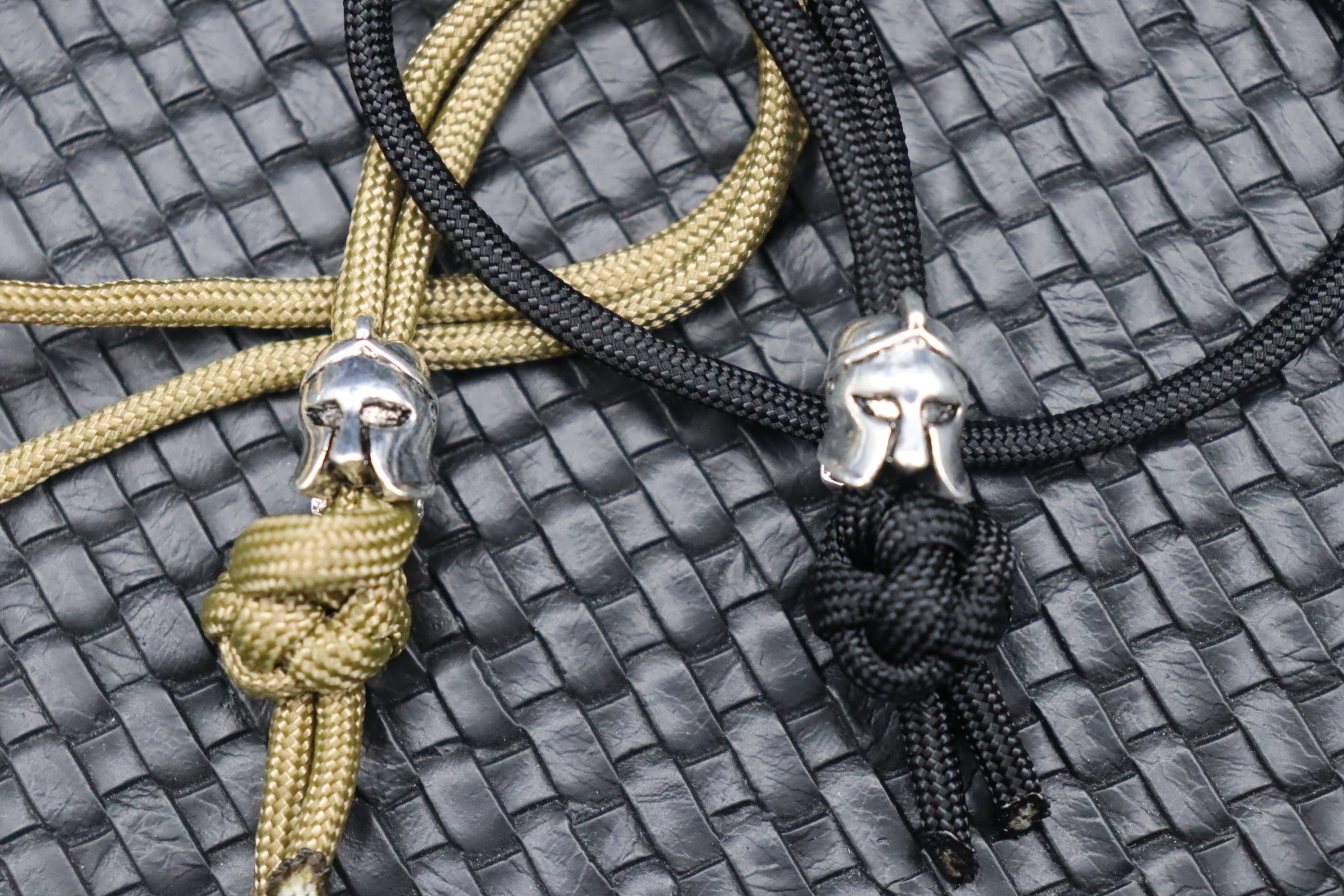 Spartan Para-Cord Lanyard with Spartan Helmet Bead