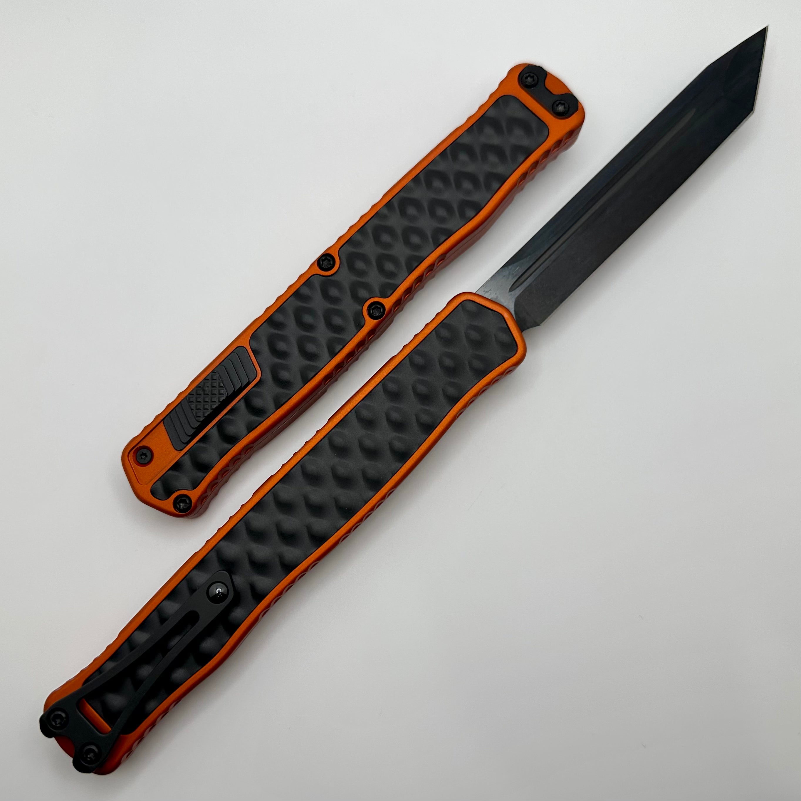 Heretic Knives Cleric II 2 Orange & DLC Tanto Magnacut H019-6A-ORG