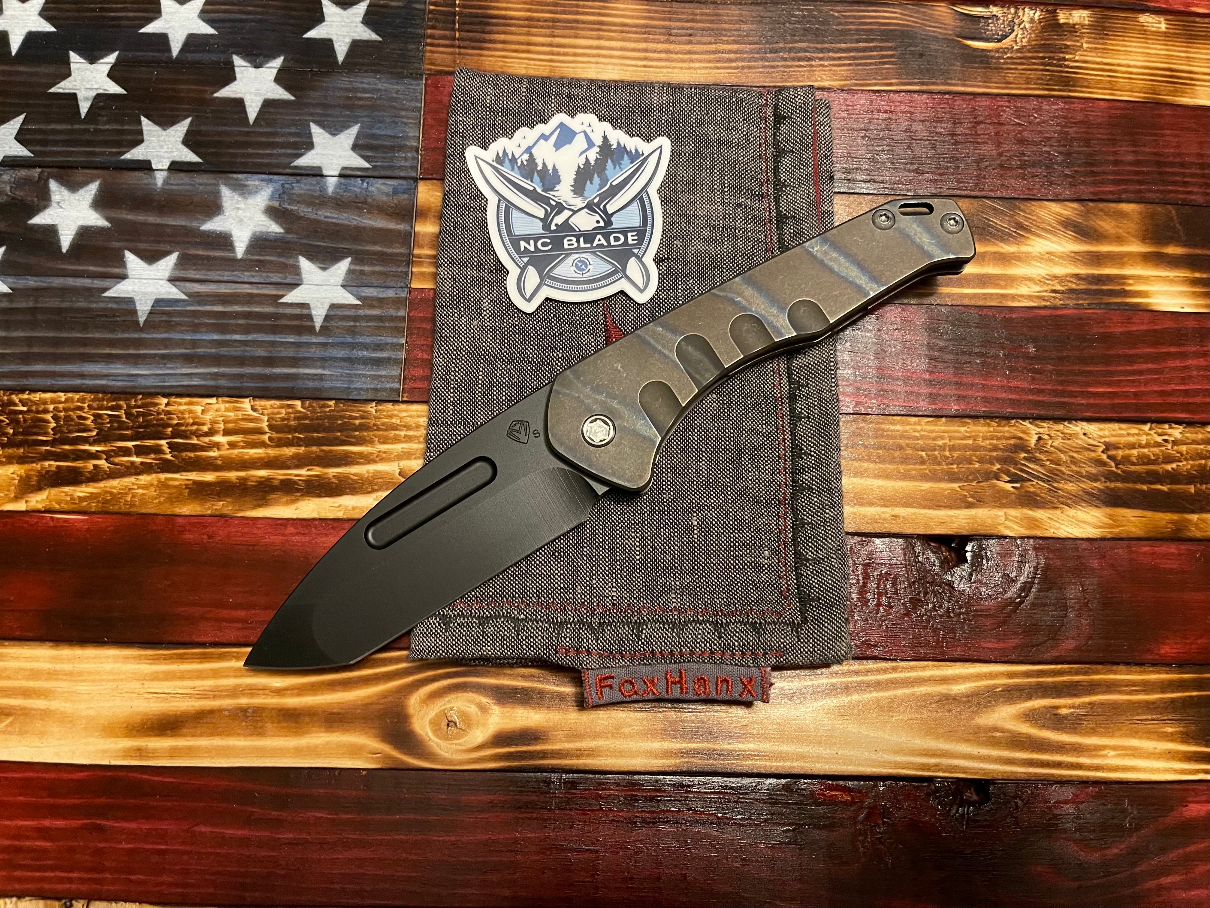 Medford Praetorian Slim Tanto PVD S35VN Flamed Bronze