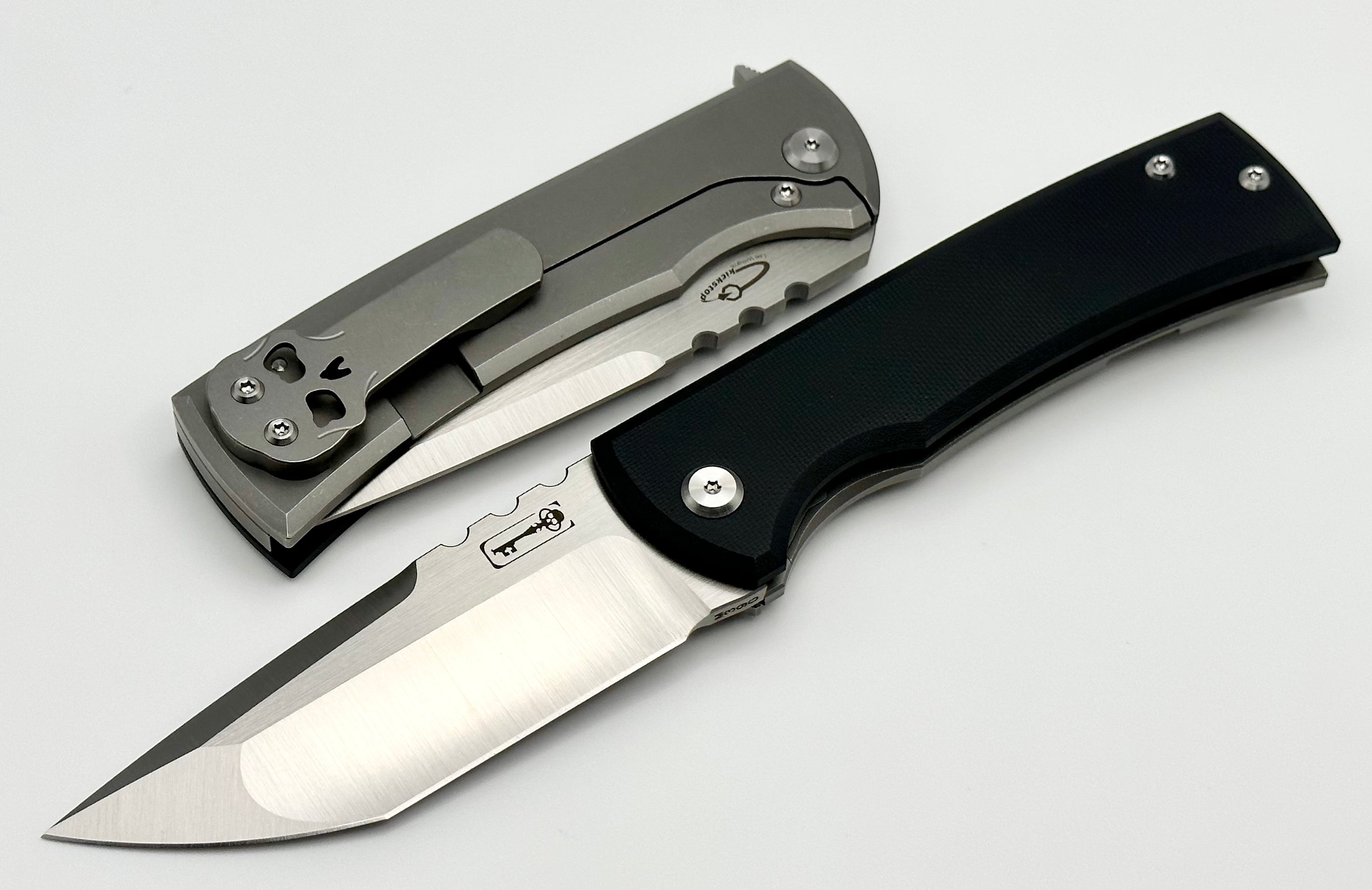 Chaves Knives Redencion 229 Kickstop Black G-10 & M390 Tanto