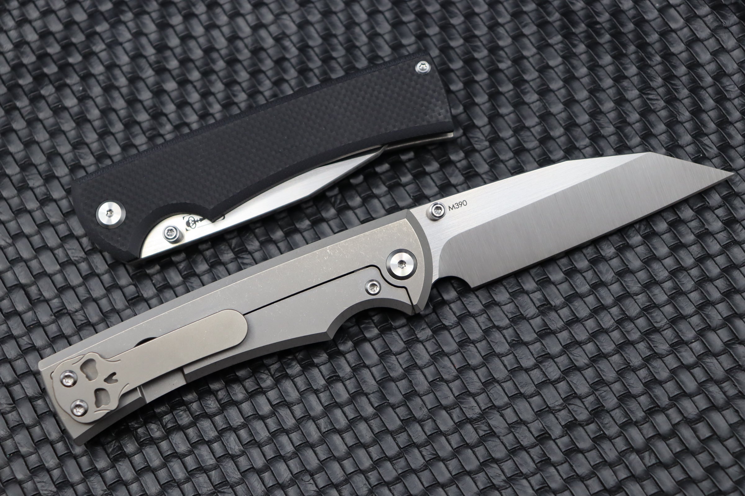 Chaves Knives 229 Sangre Wharncliffe M390 & Black G-10