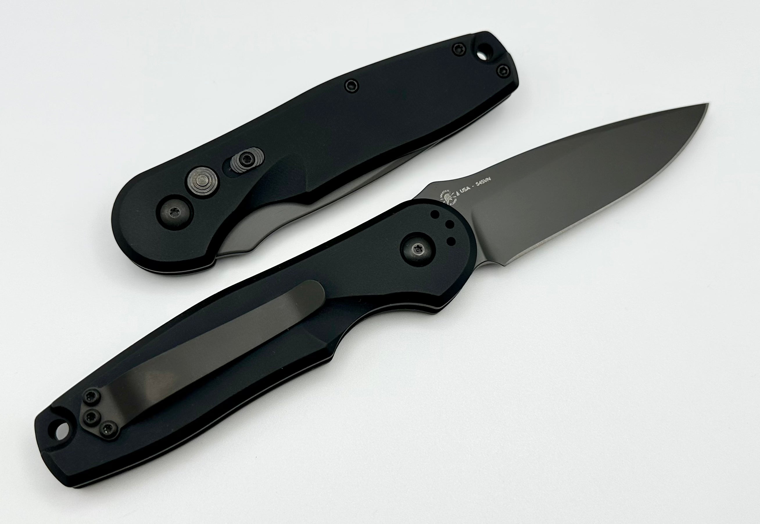 Spartan Blades Zelos Black S45VN & Aluminum