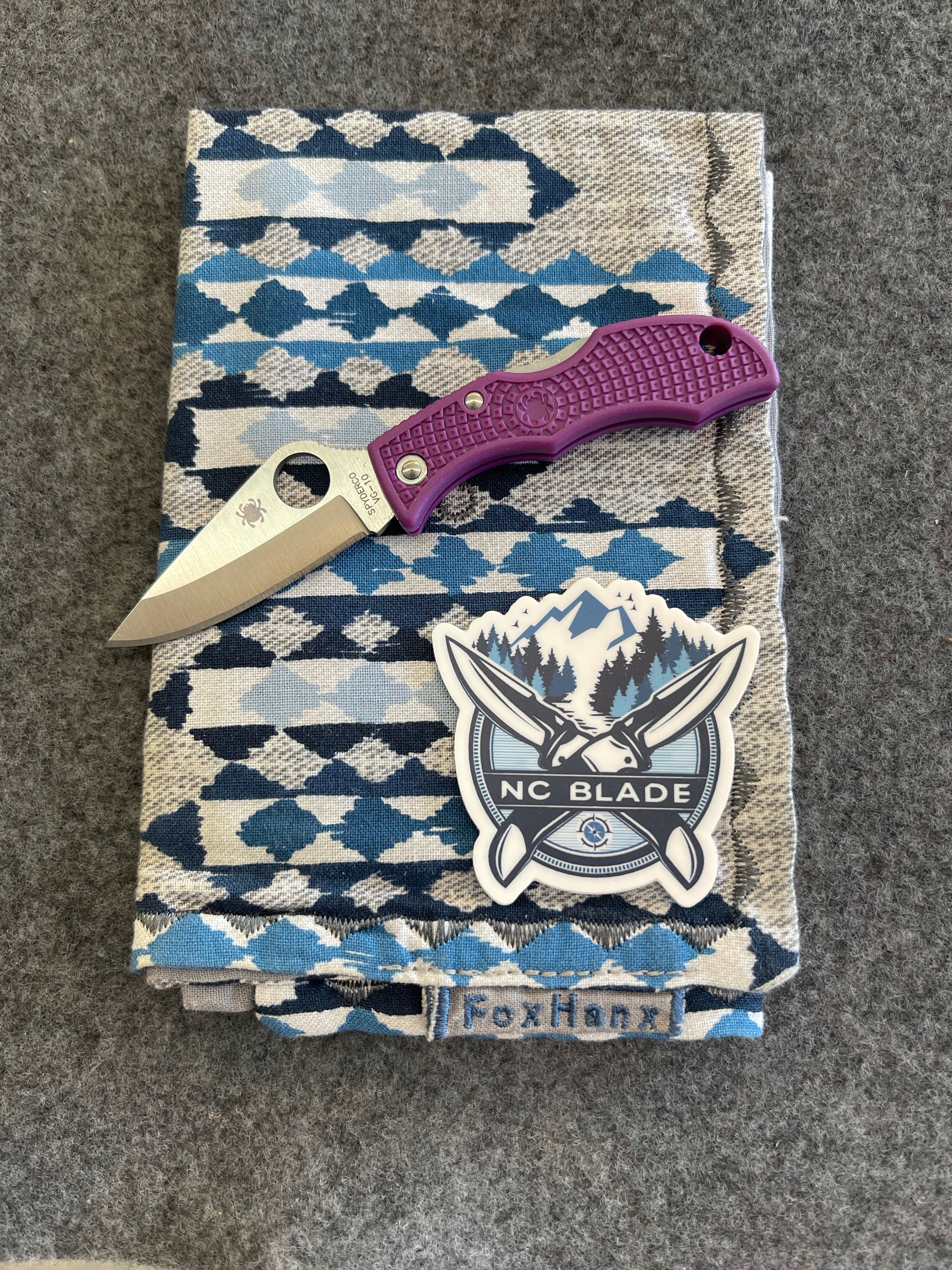 Spyderco LadyBug Purple LPRP3