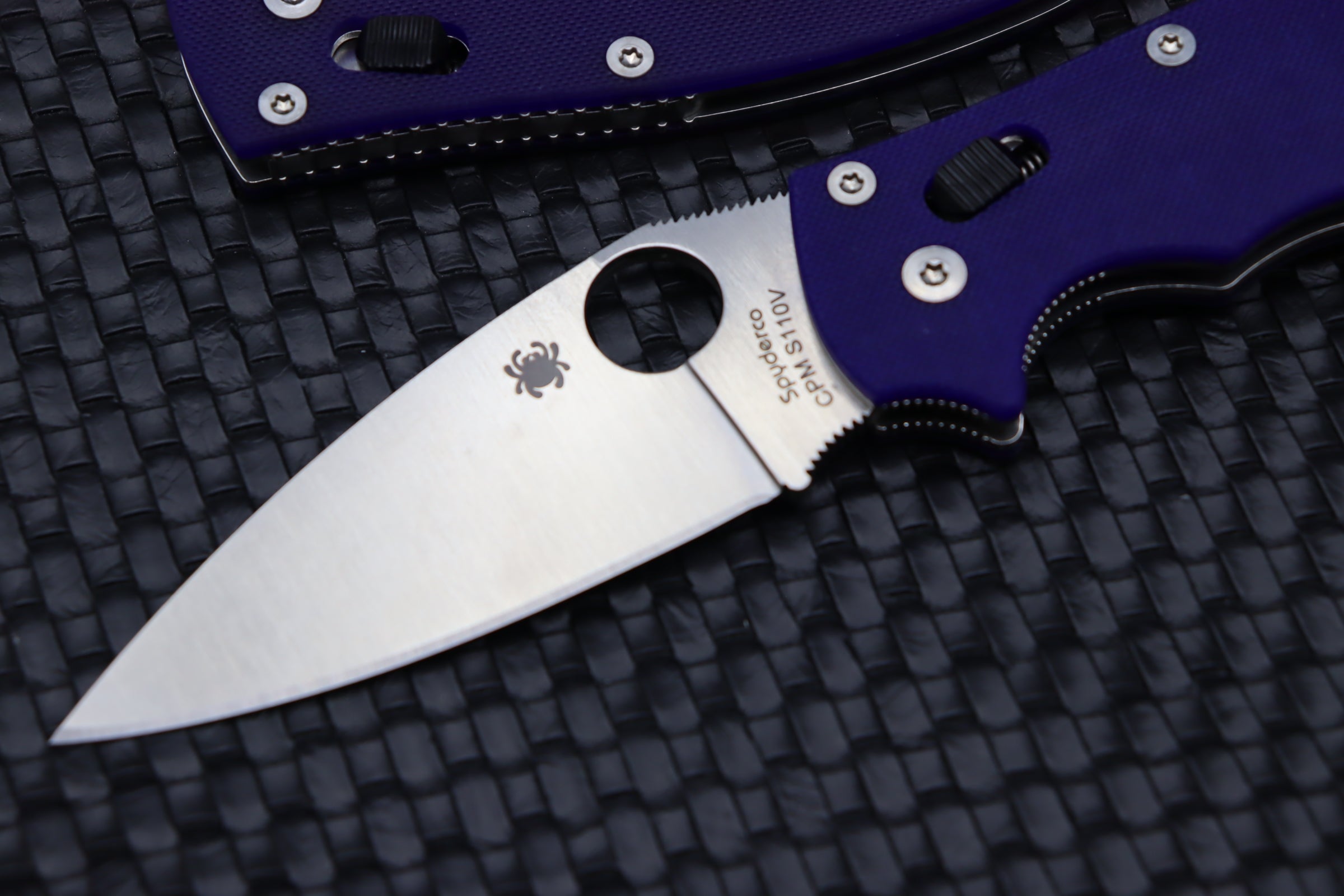 Spyderco Manix 2 Dark Blue G-10 & S110V C101GPDBL2