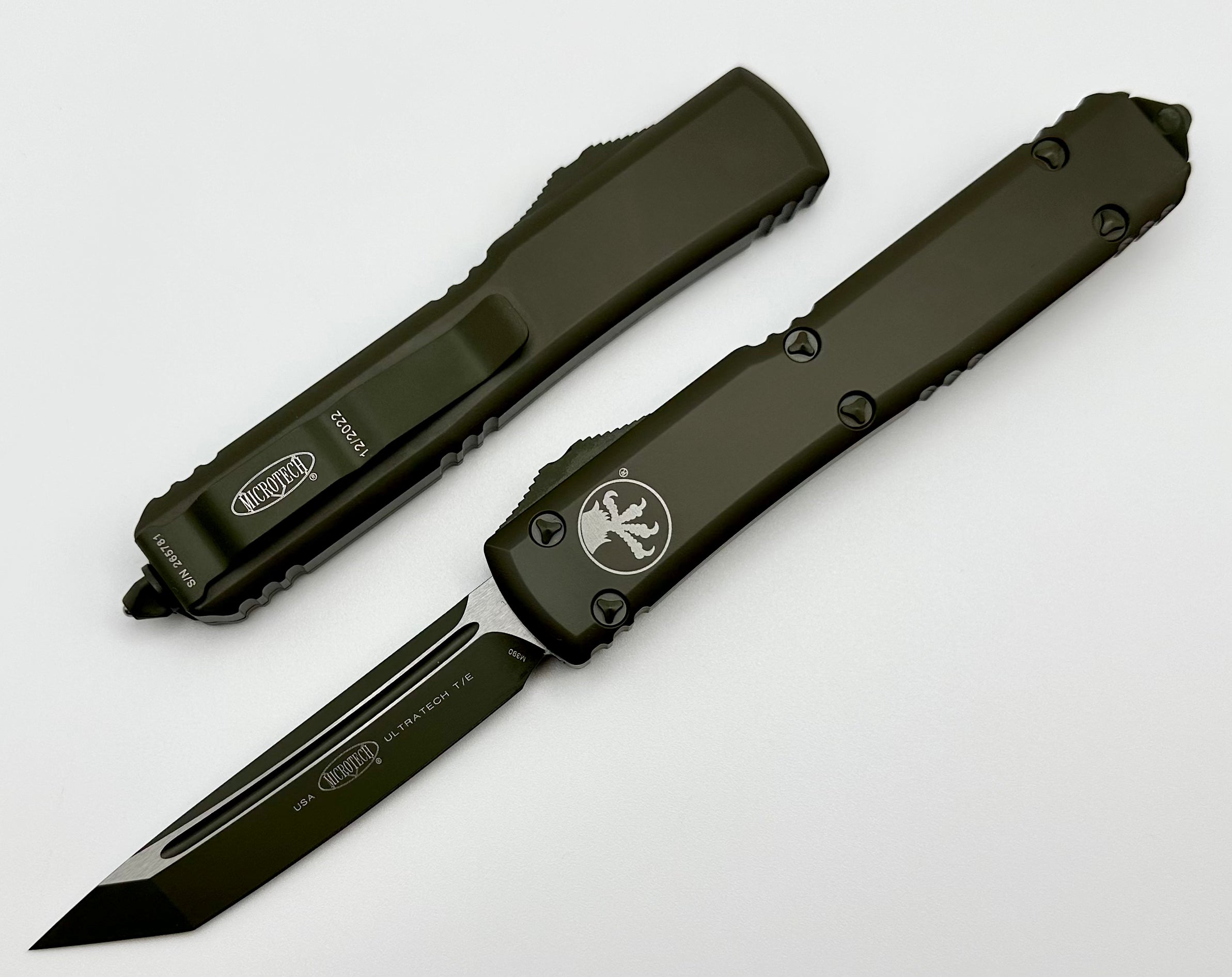 Microtech Ultratech Cerakote OD Green Tanto 123-1COD