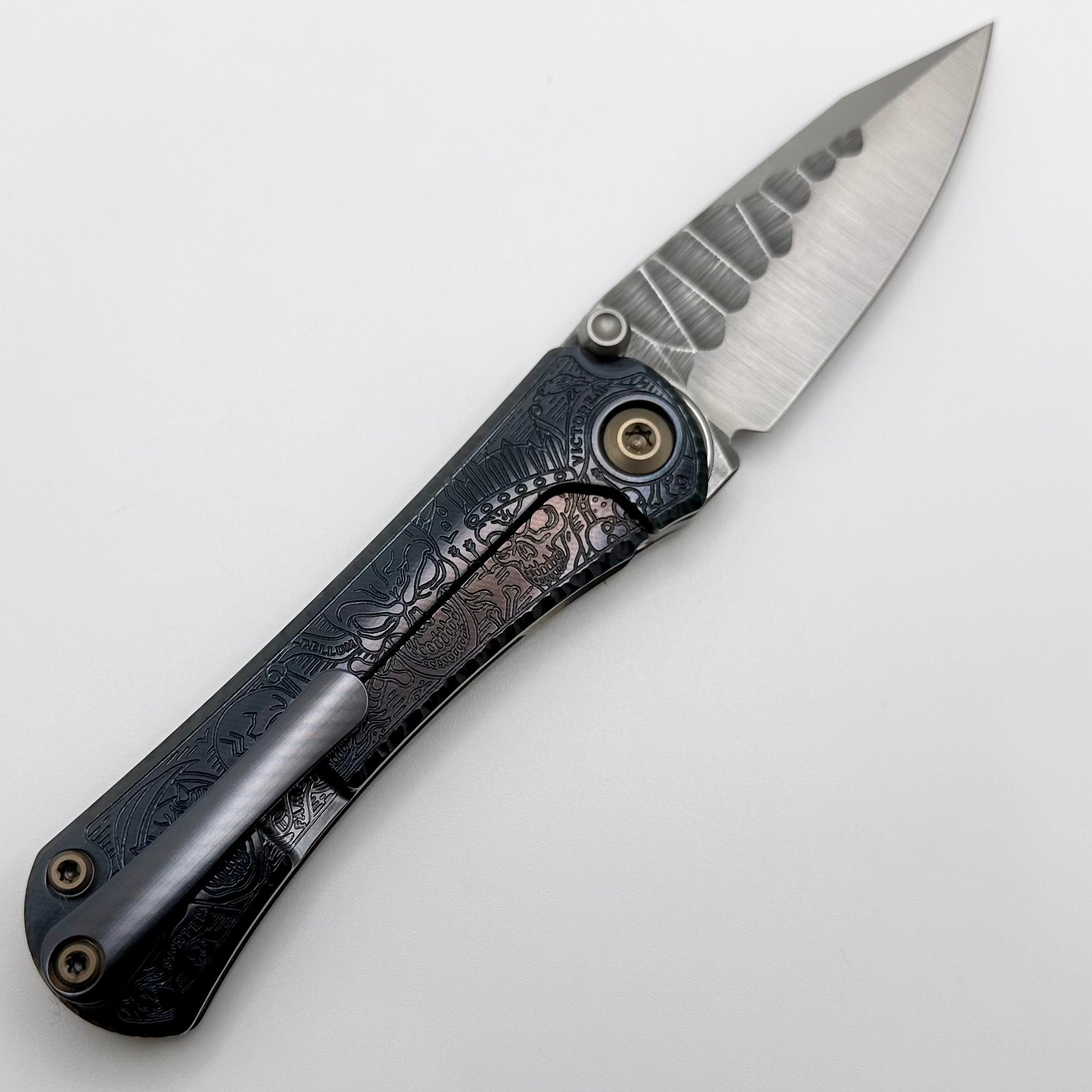 Borka Blades Mike Bond 4 Horseman SBDP Rocker M390 Custom Folder