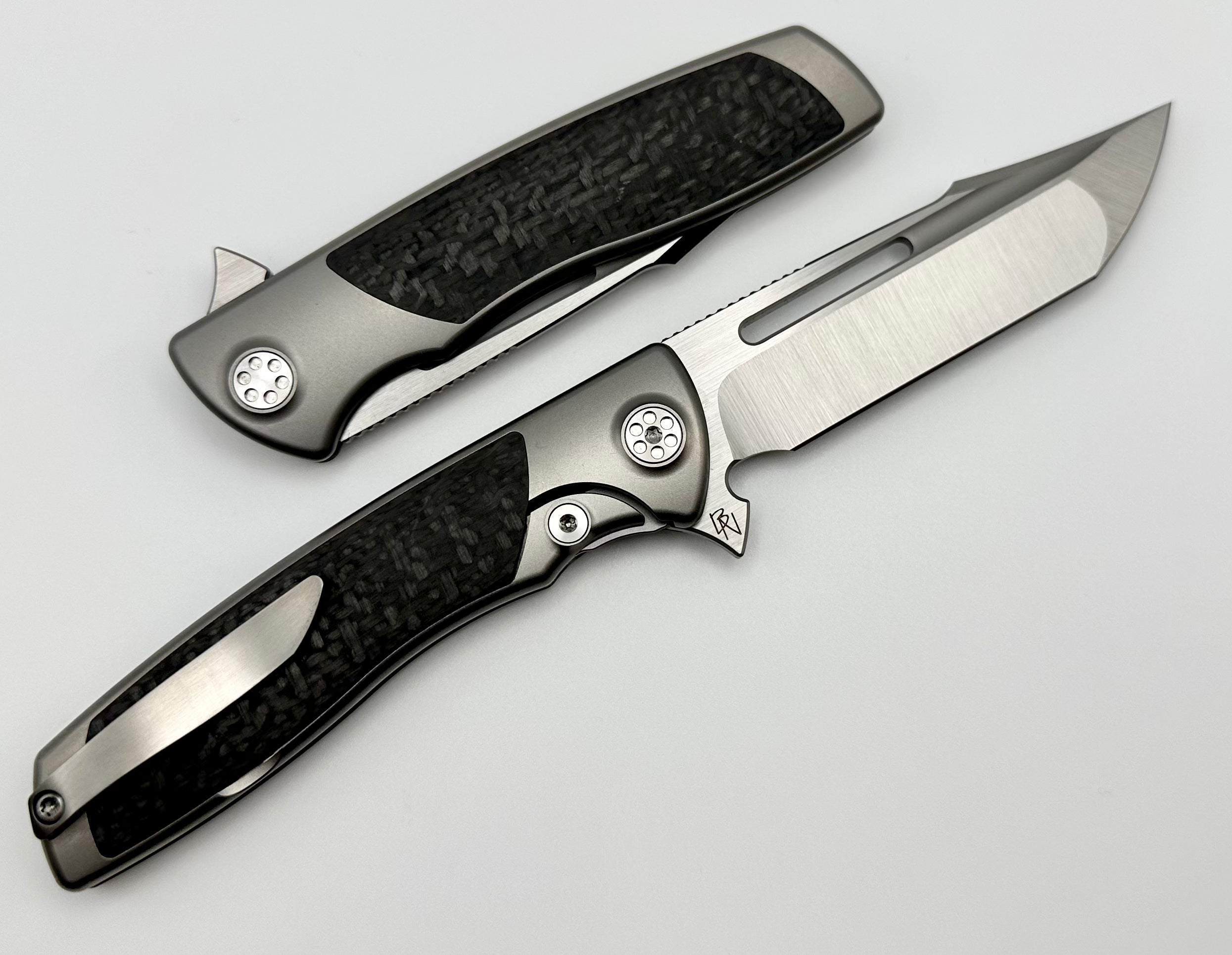 SharpByDesign Mini Evo Carbon Fiber & Harpoon M390