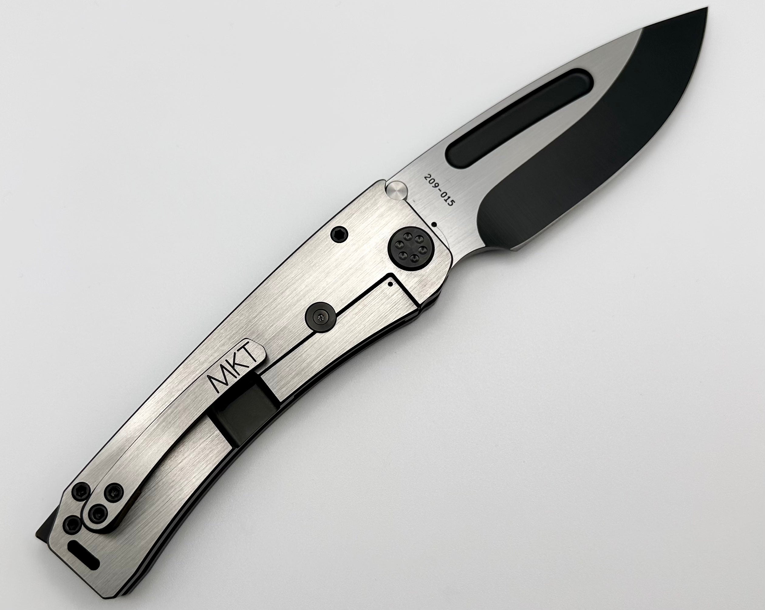 Medford Marauder H Two Tone S45 PVD & Satin Blade w/ PVD Faced Satin Handles & PVD Hardware/Clip