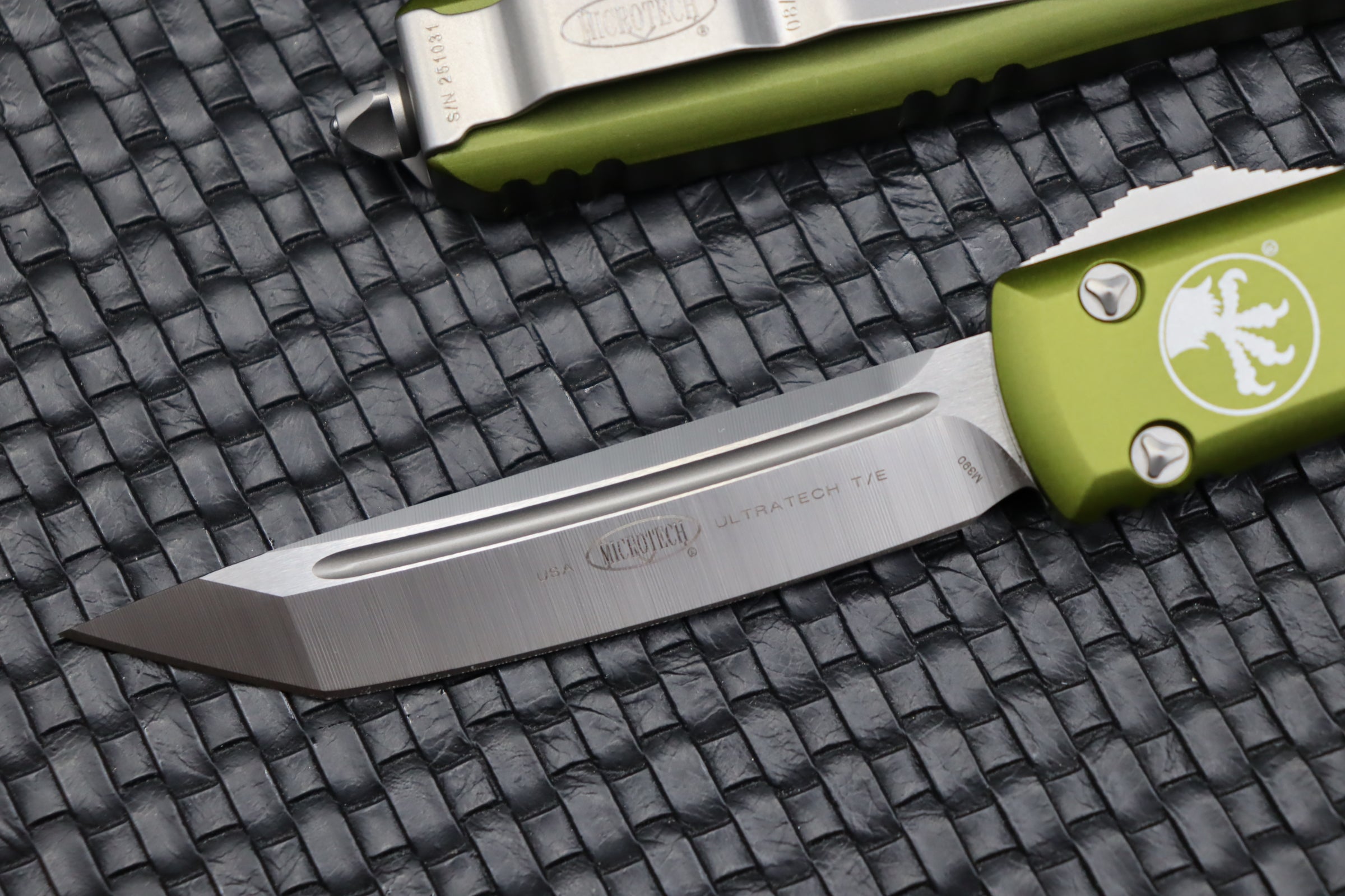 Microtech Ultratech OD Green w/ Tanto Satin Standard 123-4OD