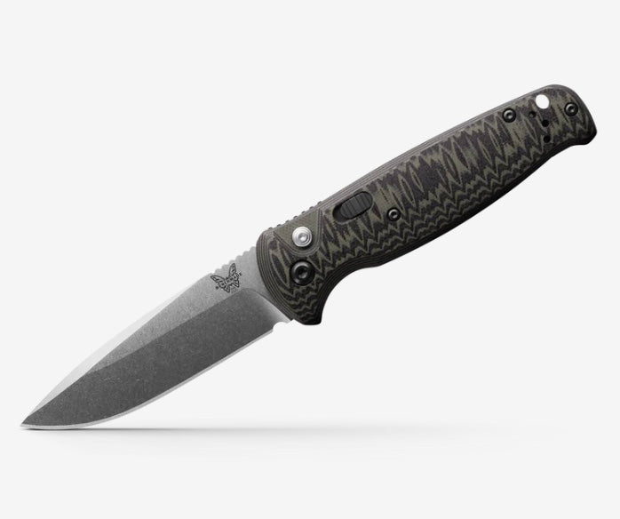 Benchmade CLA Green/Black G-10 & Satin 154CM 4300-1