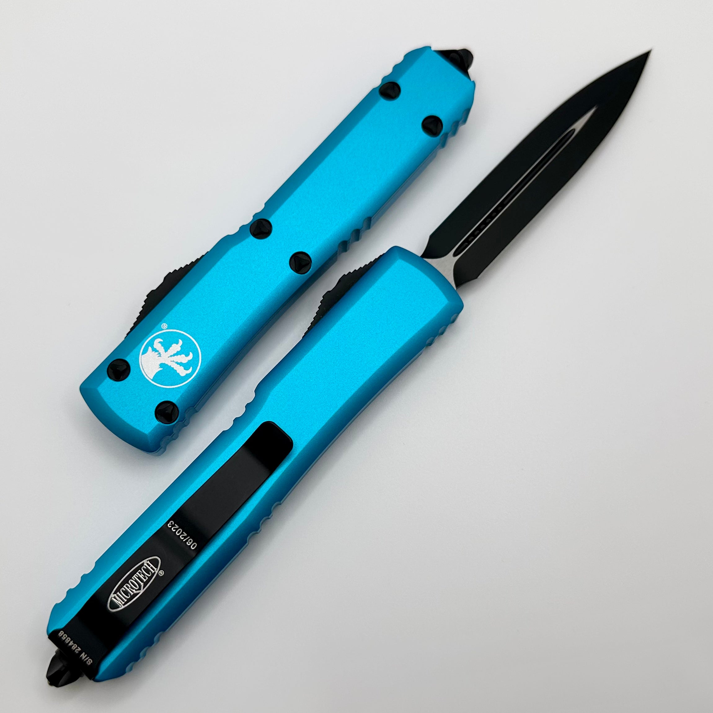 Microtech Ultratech D/E Turquoise Standard 122-1TQ