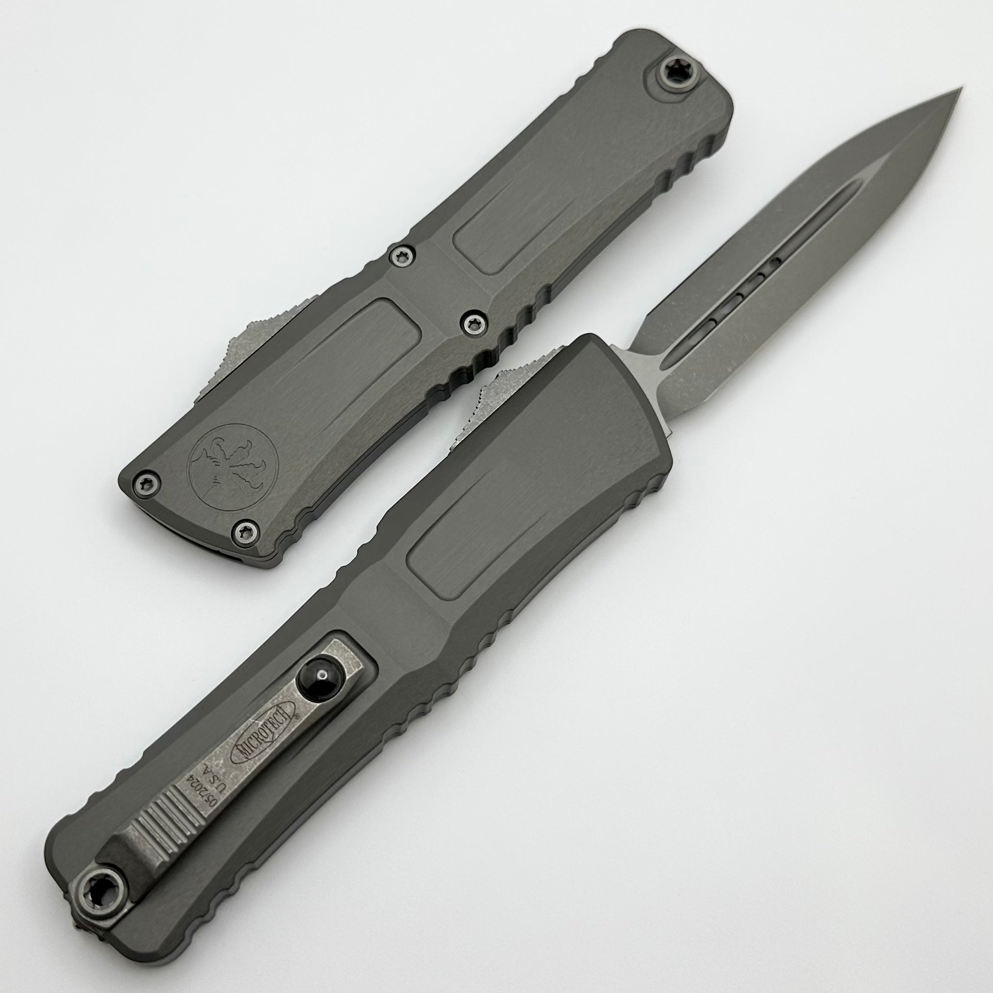 Microtech Knives Combat Troodon Gen III Apocalyptic Natural Clear Double Edge 1142-10APNC