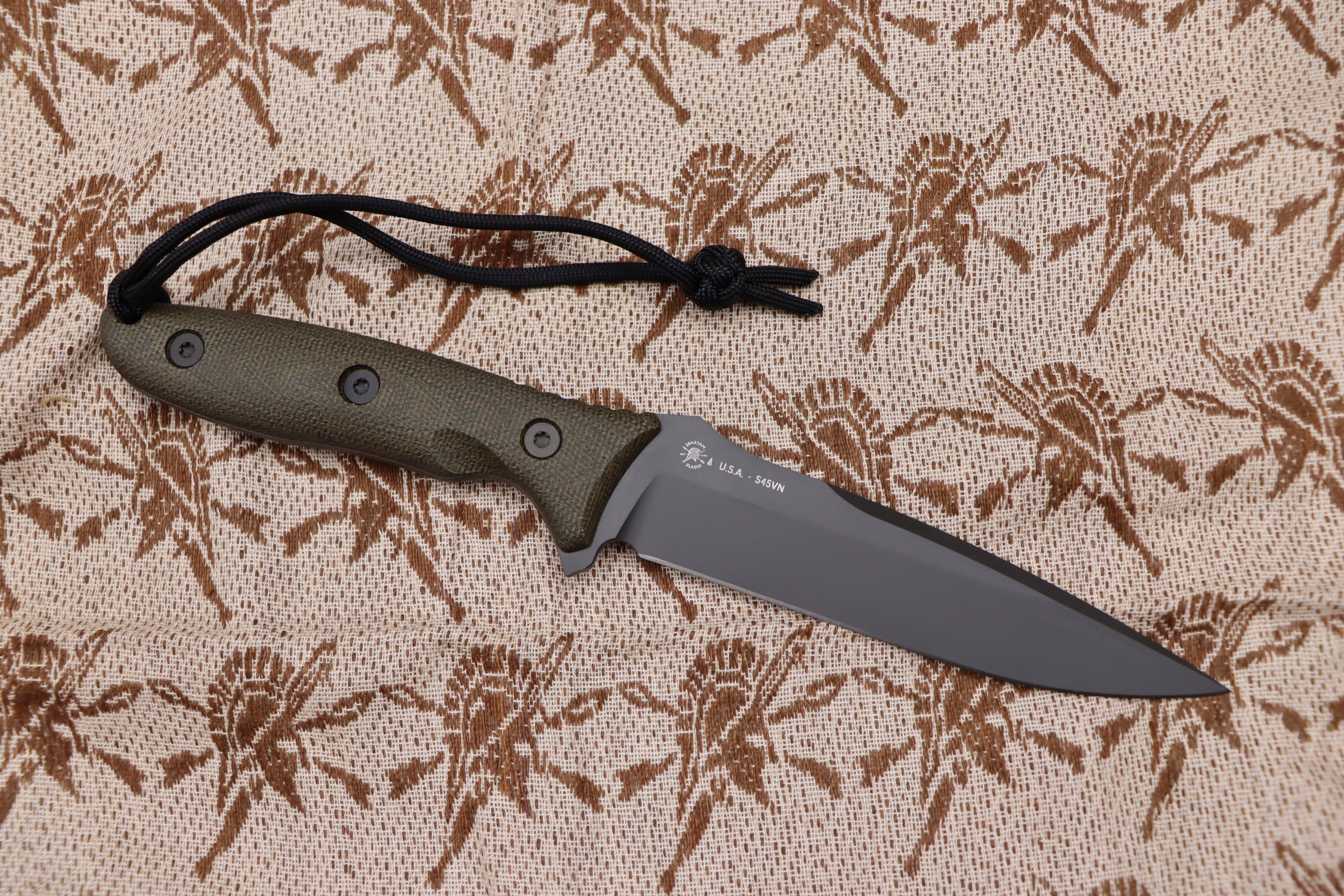 Spartan Blades Moros Fighter Combat Utility Knife w/ Kydex