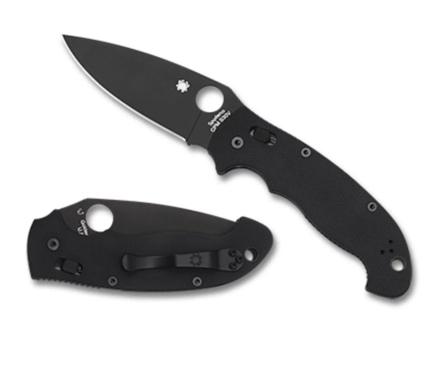 Spyderco Manix 2 XL Black G-10 & DLC S30V C95GPBBK2