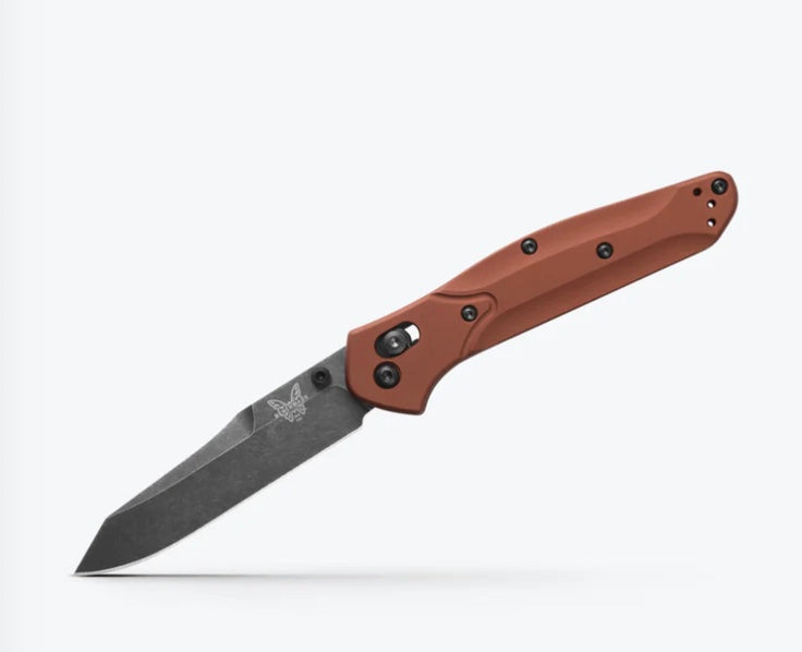 Benchmade Osborne Burnt Copper Aluminum Handles & MagnaCut 940BK-03