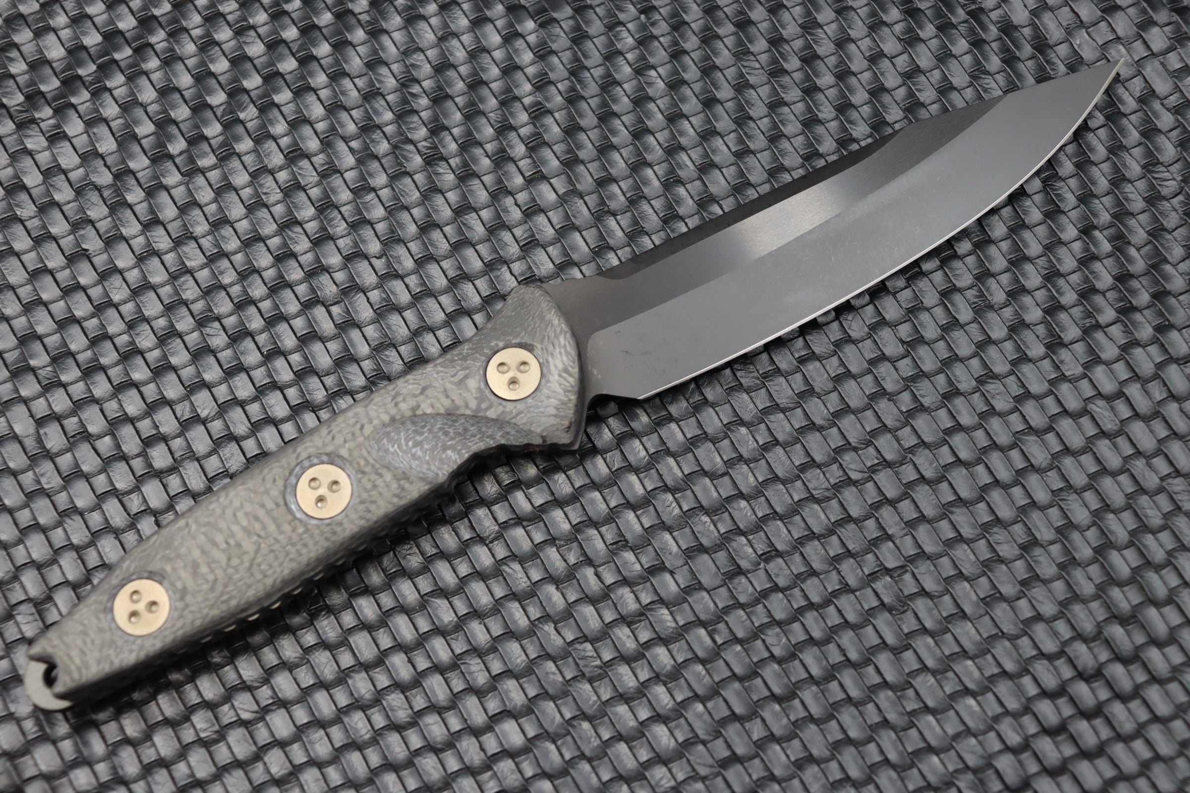 Microtech Socom Alpha S/E DLC & Carbon Fiber 113-1DLCCFS