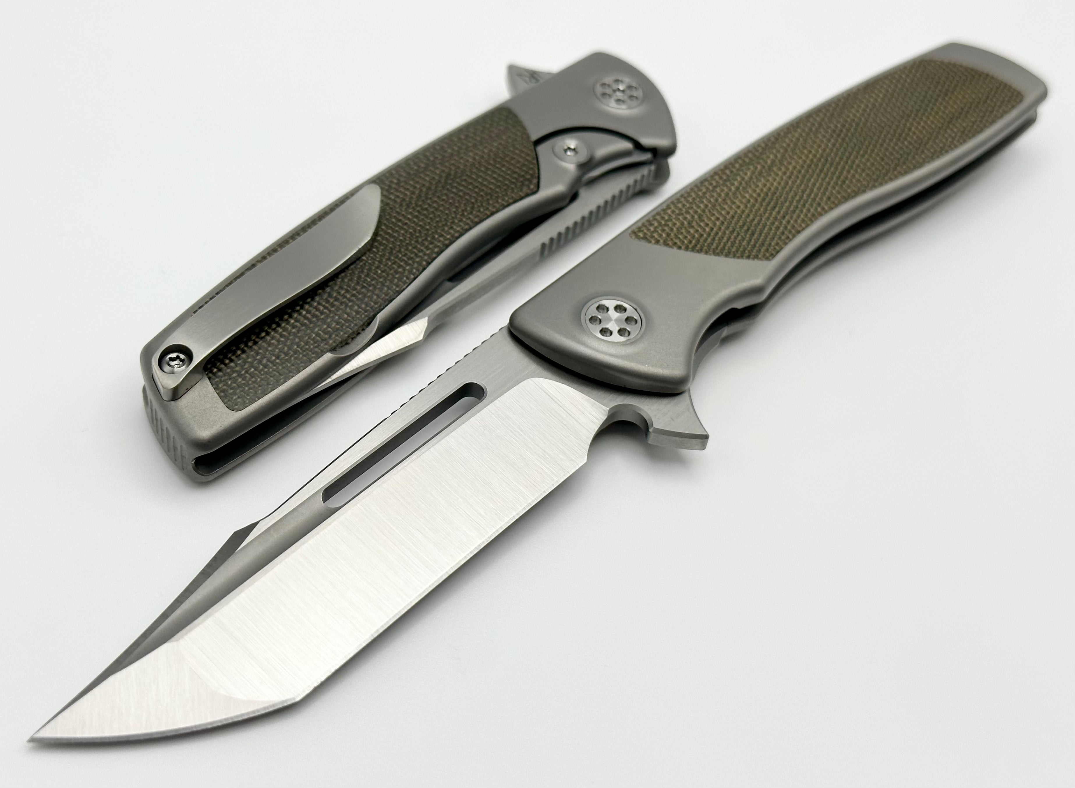 SharpByDesign Mini Evo OD Micarta & Harpoon M390