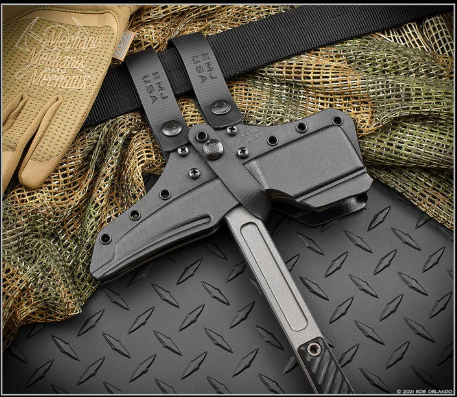 RMJ Tactical Cuddles Black G-10 & 80CRV2