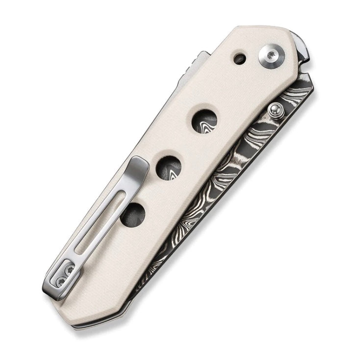 Civivi Vision FG Ivory G-10 & Damascus C22036-DS1