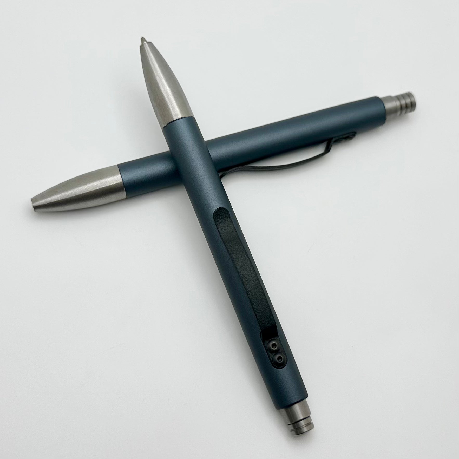 Tuff Writer Retro Click Pen w/ Sniper Gray Aluminum Barrel Initiator Run