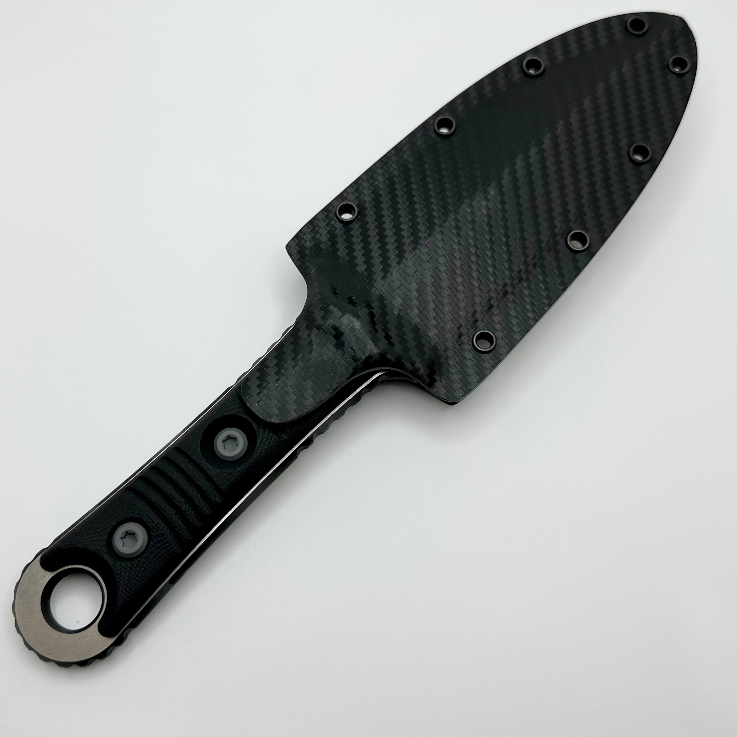 Microtech Borka SBD Urban Camo Full Serrated & Black G-10 201-3UCS