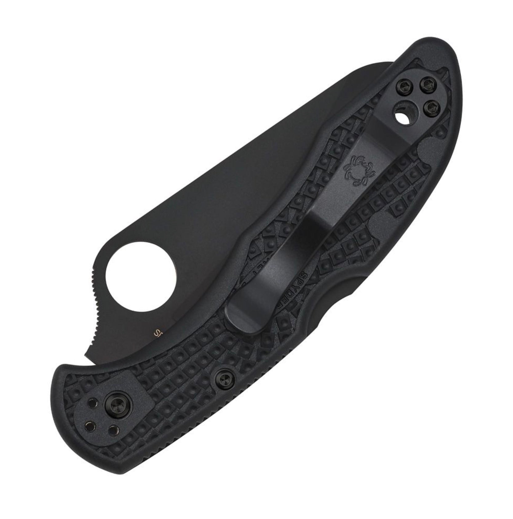 Spyderco Salt 2 Black FRN & Black H-1 C88PBBK2