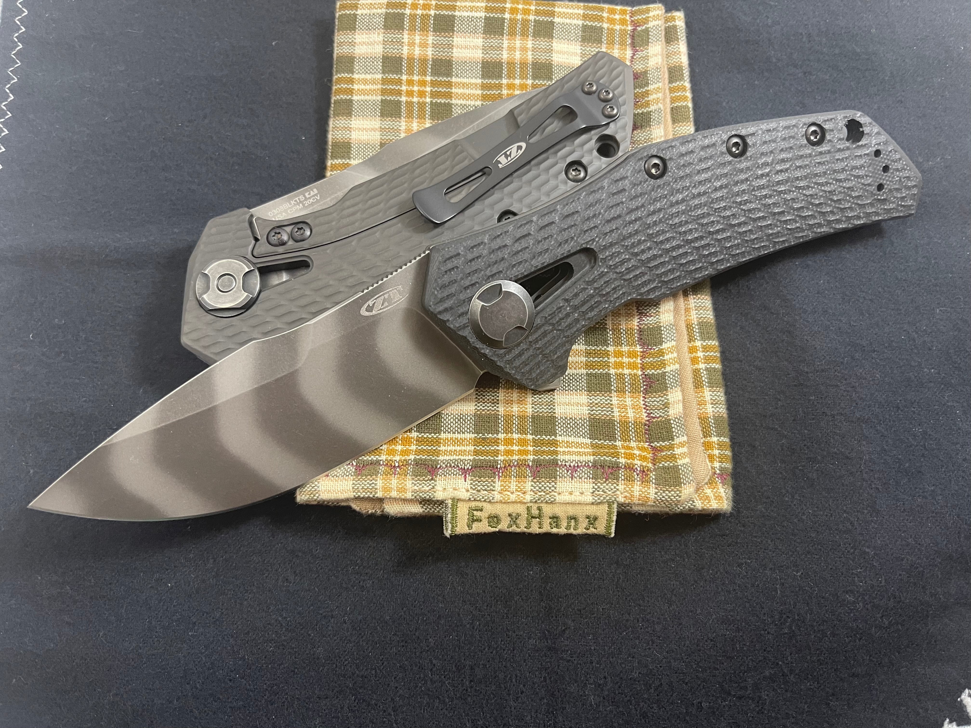 Zero Tolerance 0308BLKTS ZT0308BLKTS Tiger Stripe