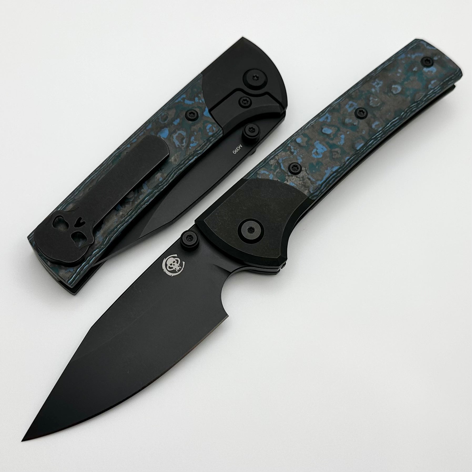 Chaves Scapegoat PVD Titanium w/ Artic Storm Inlays & PVD M390 Exclusive