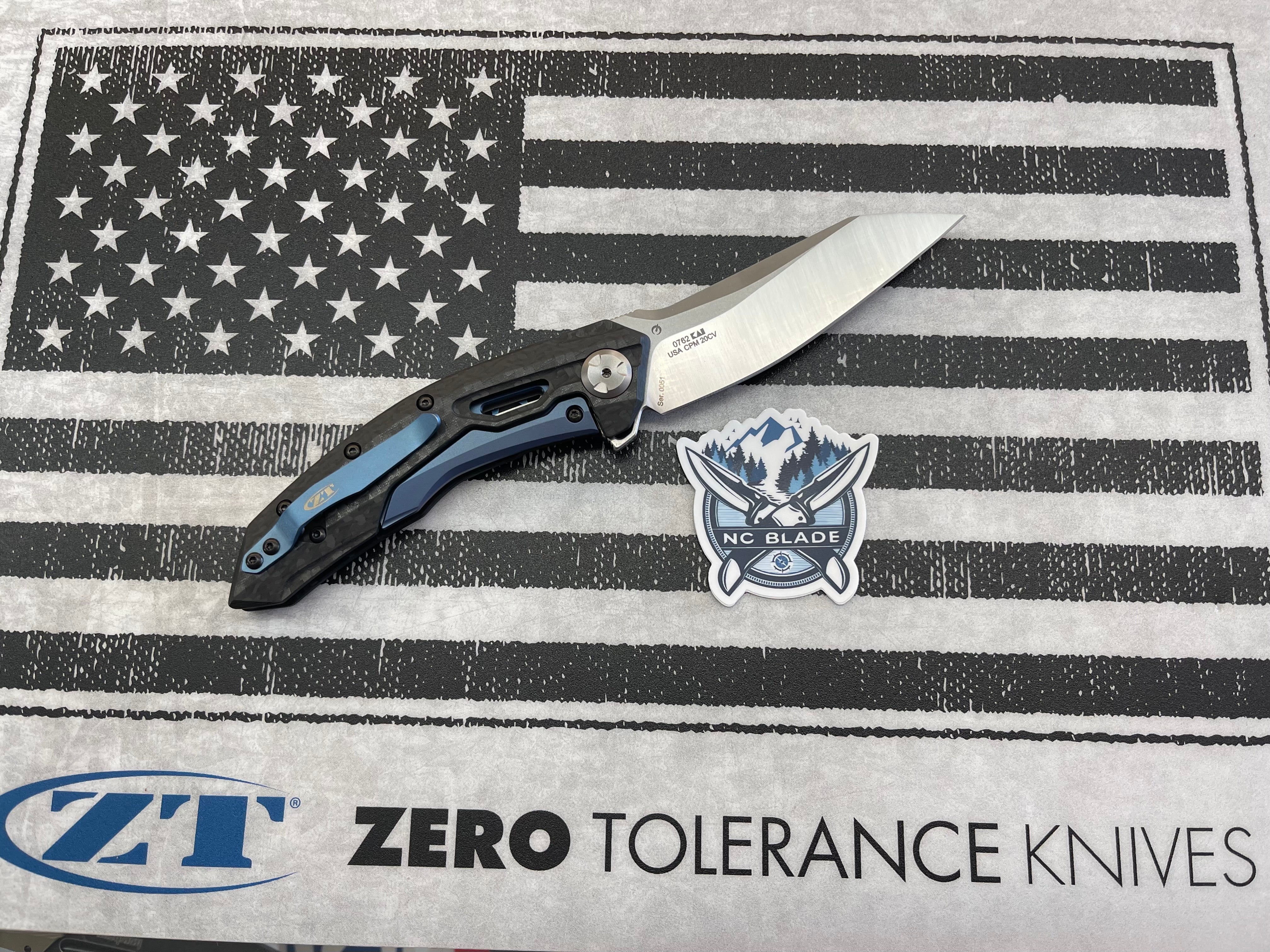 Zero Tolerance 0762 ZT0762 Carbon Fiber